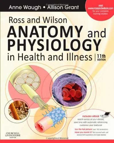 Ross and Wilson Anatomy and Physiology in Health and Illness (2014) &nbsp;Anne Waugh and Allison GrantA gorgeous, clear human biology guide with easy to read text explaining what’s happening under and on your skin. If you enjoy a good illustration&n…