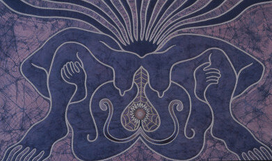 Judy Chicago, The Crowning (the Birth Project)