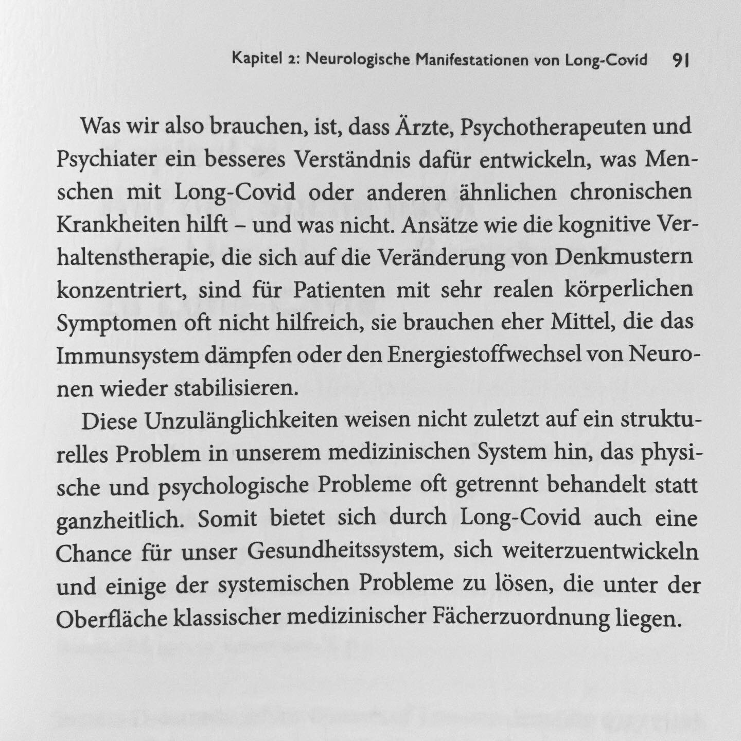 aus: Long Covid. Wenn der Gehirnnebel bleibt
von Prof. Dr. Martin Kotte 

Falls du unter Long Covid leidest &amp; mehr &uuml;ber deine Symptome wissen m&ouml;chtest, falls du mehr verstehen, mehr tun m&ouml;chtest&hellip; melde dich bei (DM oder Emai