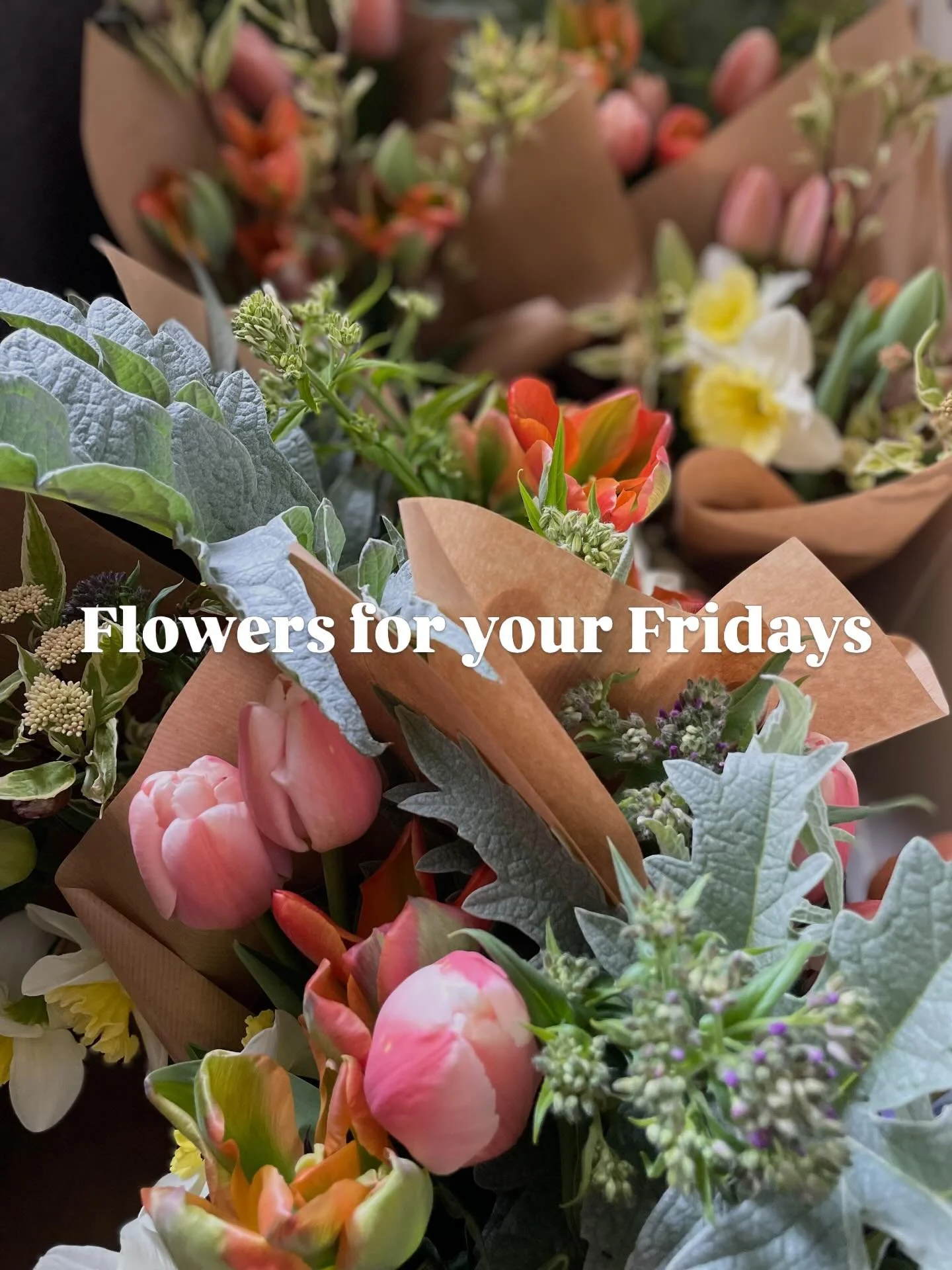 Every Friday I&rsquo;ll be floristing up a storm and delivering locally grown flowers to your doors. They&rsquo;re scented, unusual and much more sustainable than a supermarket bunch (which tend to have ingredients flown in from far far away). I&rsqu