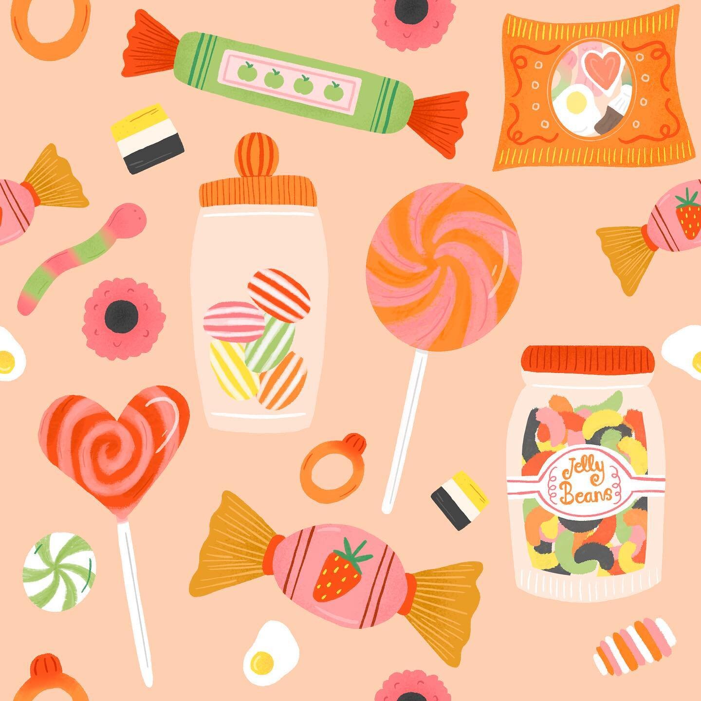 So sweet 🍬
.
.
.
.
#surfacedesign #illustration #illustrationartists #patterndesign #repeatpattern #illustrationoftheday #illustratorsoninstagram #digitalillustration #sweets