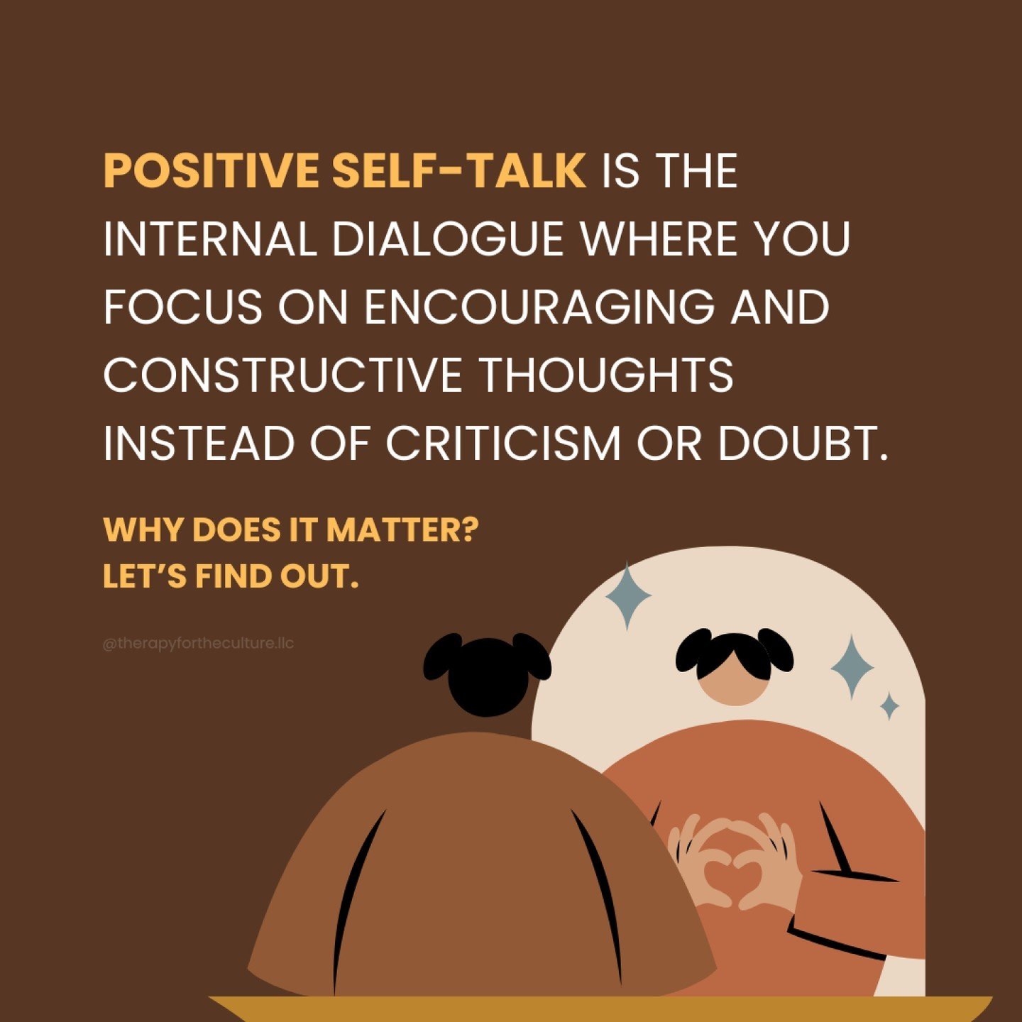 Your thoughts shape your reality! 💭✨

What we tell ourselves has a profound impact on our mental health. Positive self-talk isn&rsquo;t about ignoring challenges&mdash;it&rsquo;s about changing how we approach them. By shifting our internal dialogue
