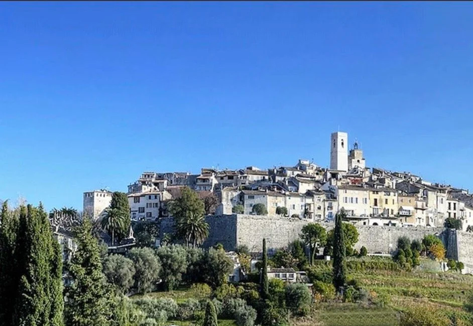 Medieval village in the south of France
