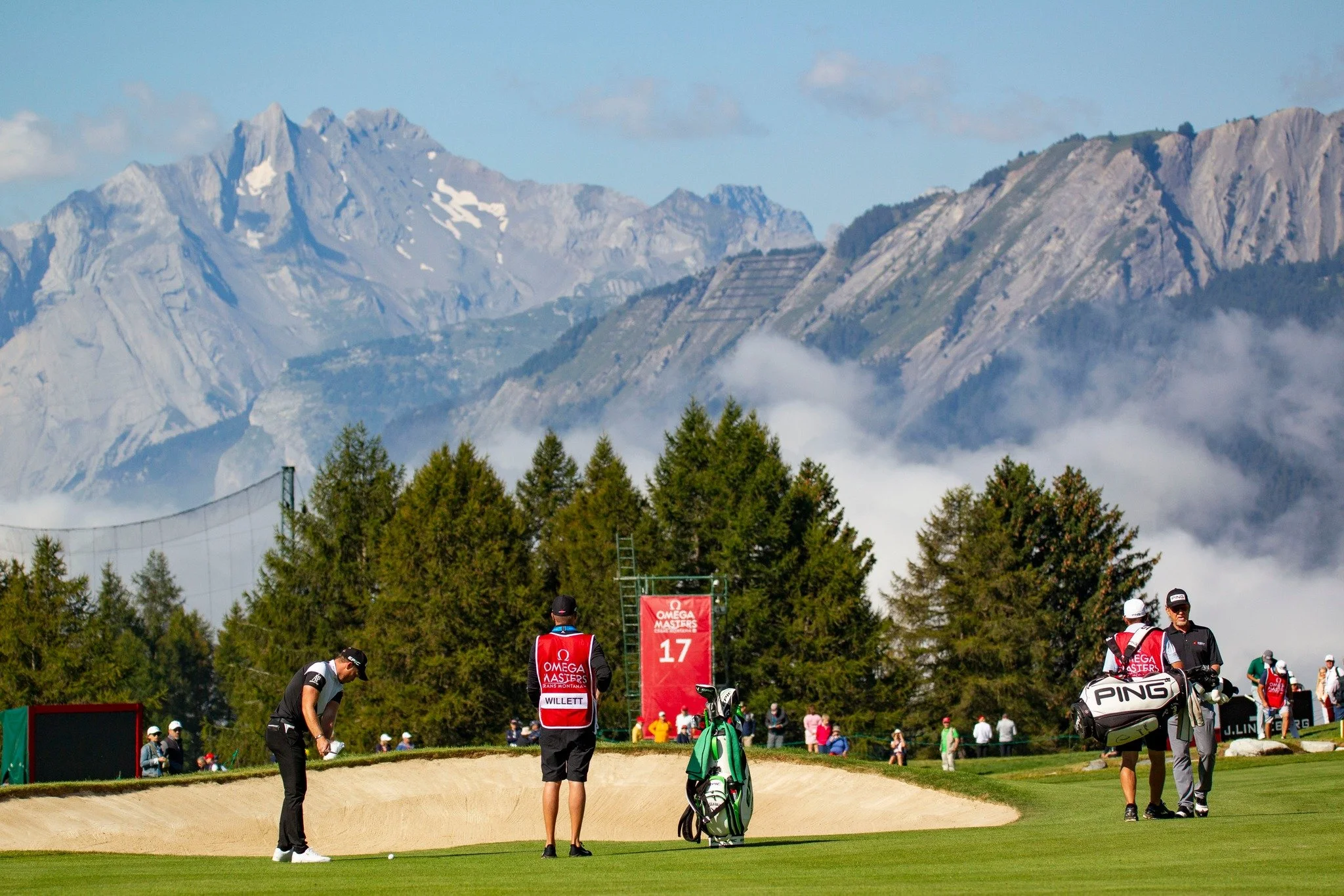 golf in swiss alps