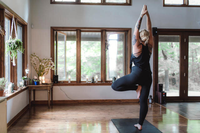 In practice, Yoga House International