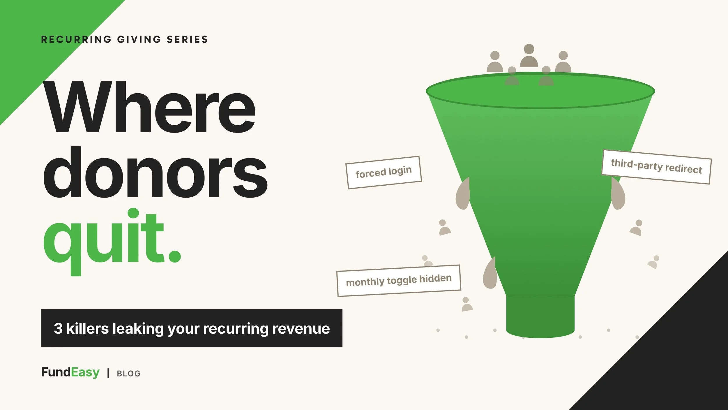 Why Your Donation Page is Losing Donors (and 3 Fixes) 