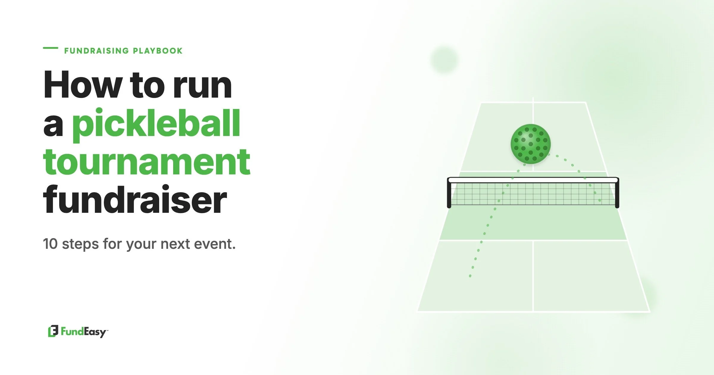 How to Run a Pickleball Tournament Fundraiser for Nonprofits