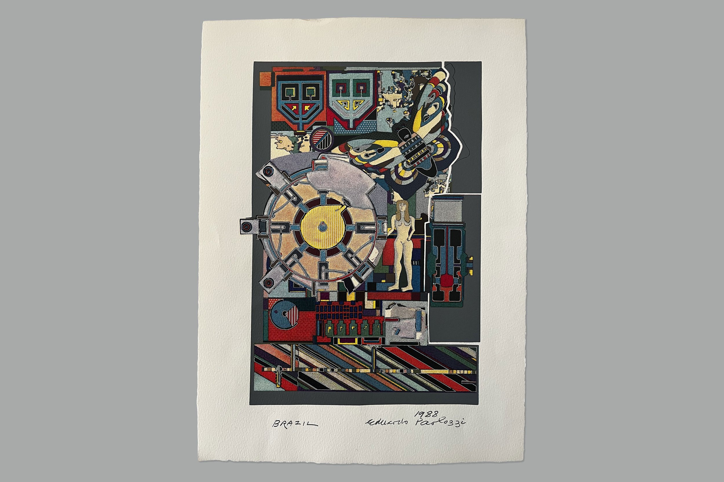 Brazil by Eduardo Paolozzi