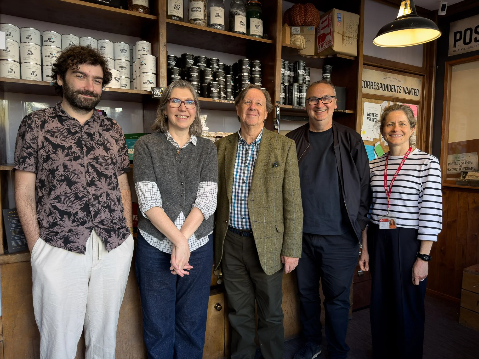 Monstrously good charity visit