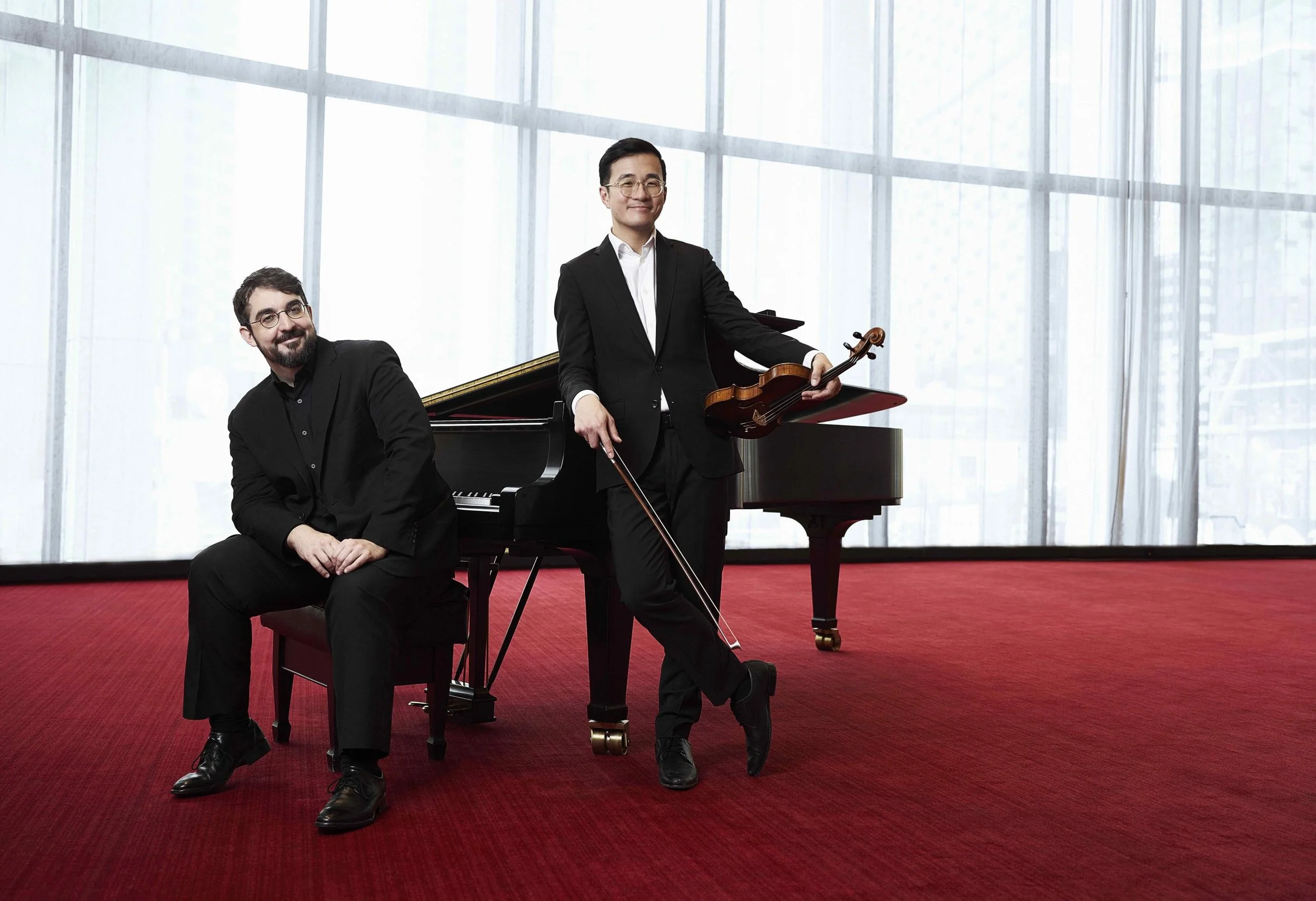 Duo Andrew Wan, violon et Charles Richard-Hamelin, piano