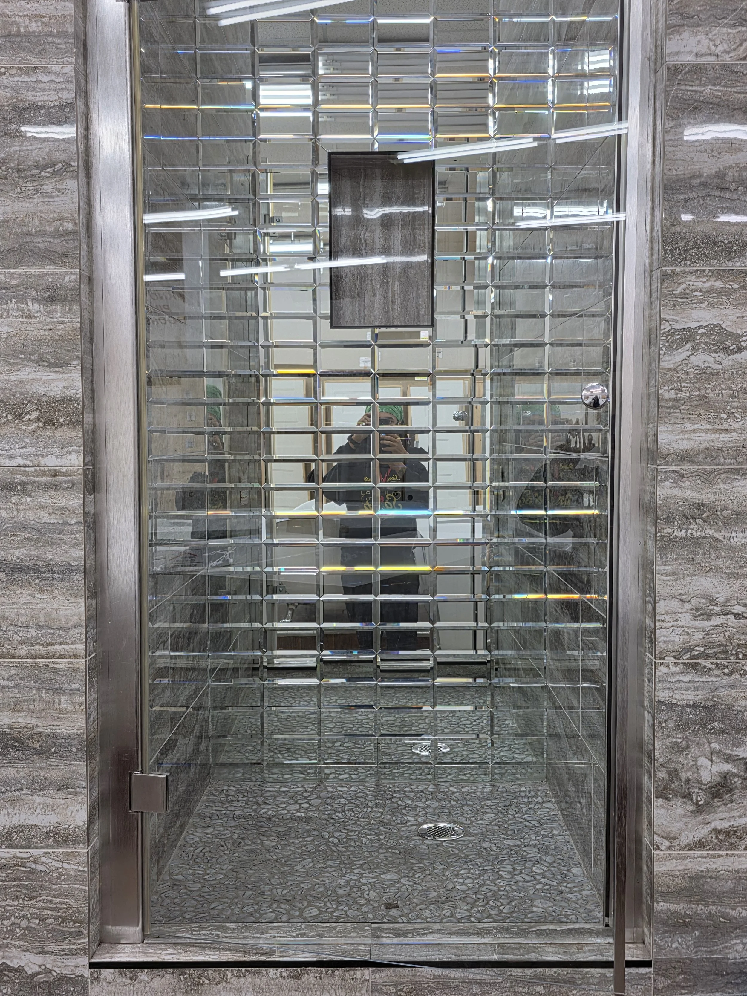 Swinging Shower Door