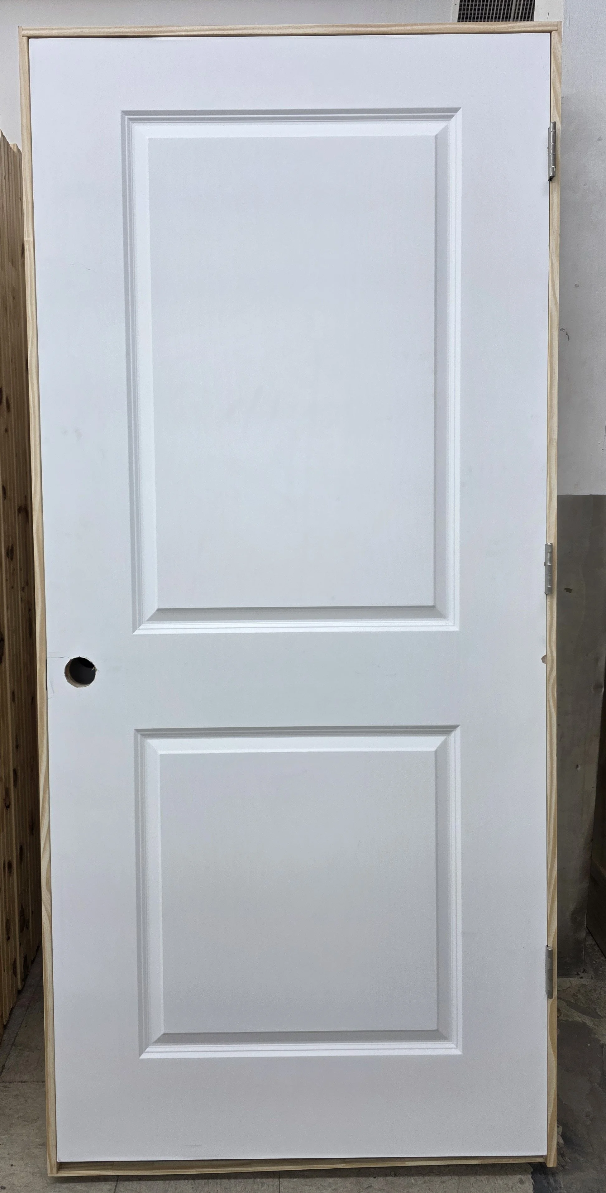 Honeycomb White Doors 