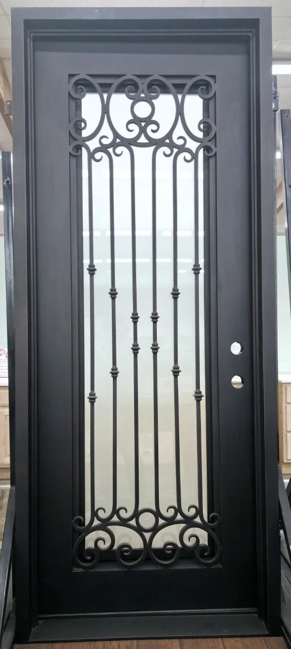 Wrought Iron Door 1-B