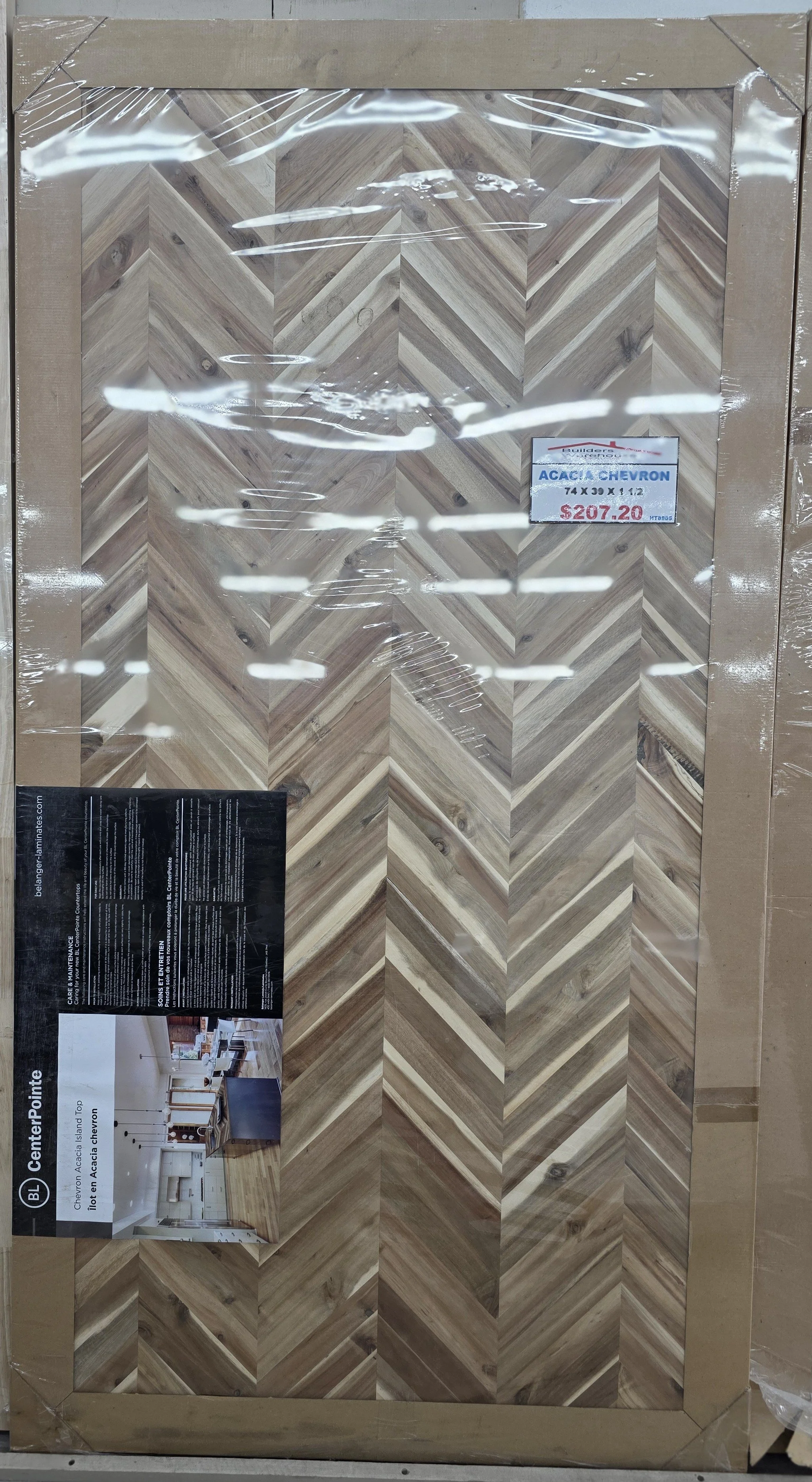Butchers Block Acacia Chevron