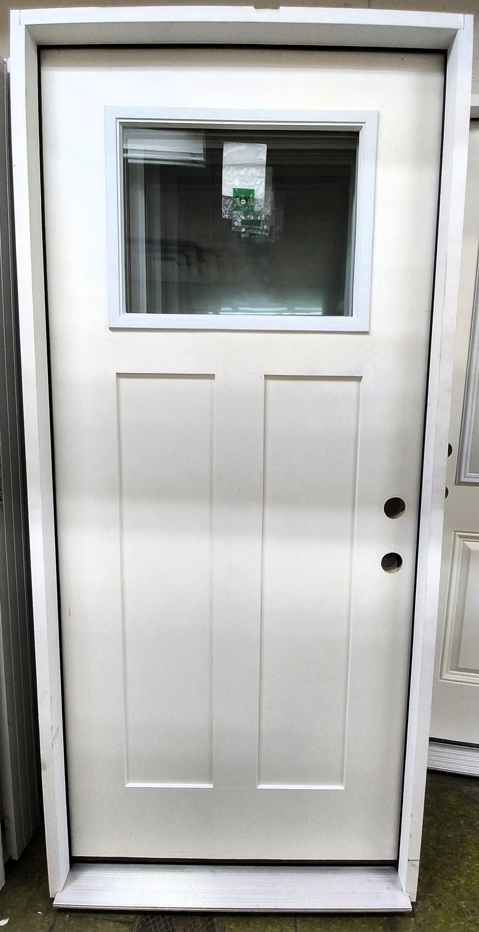 Exterior Door B-Grade 1-Lite Craftsman