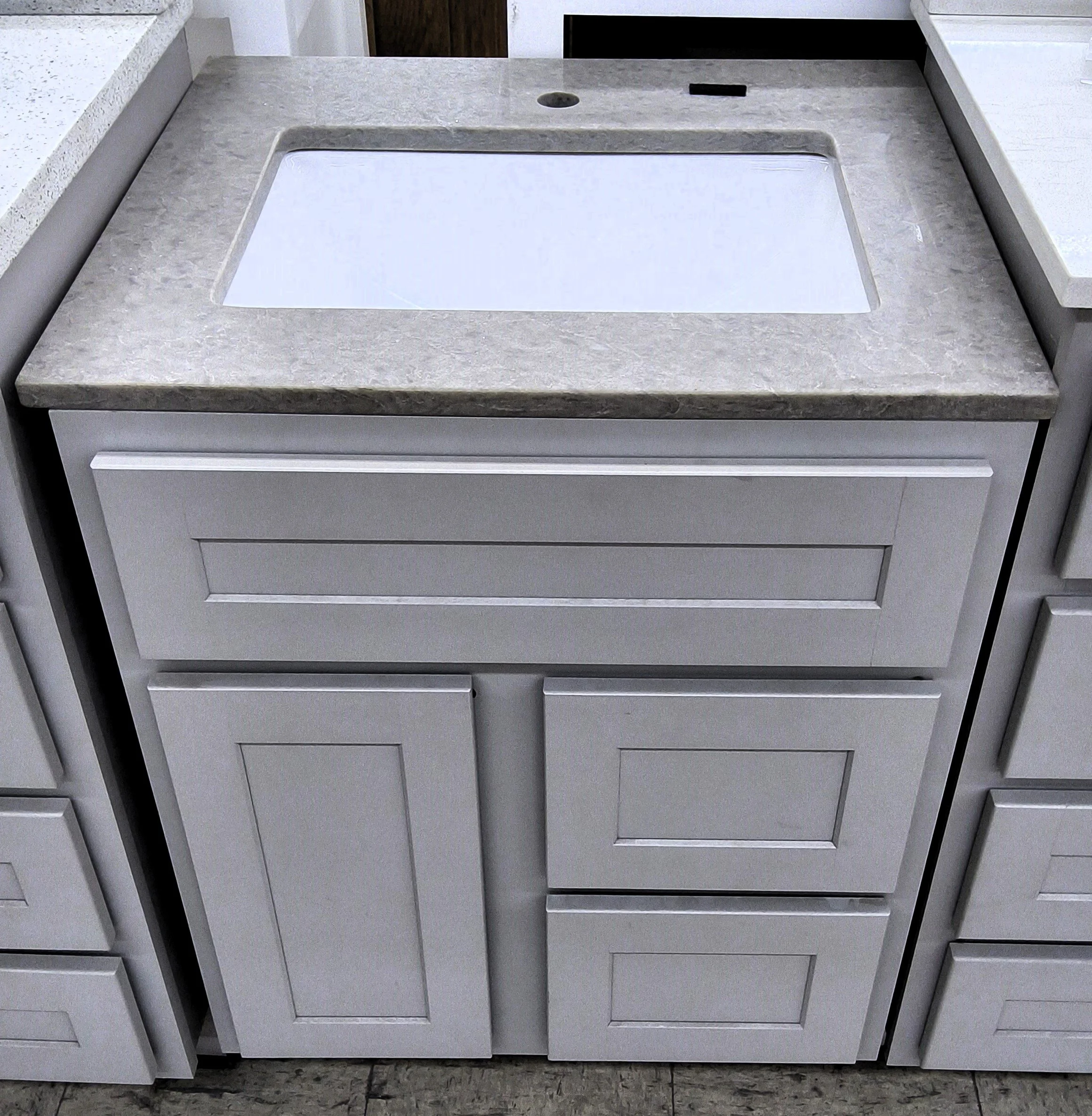 Full Vanity Combo G-Town Limestone-Elara