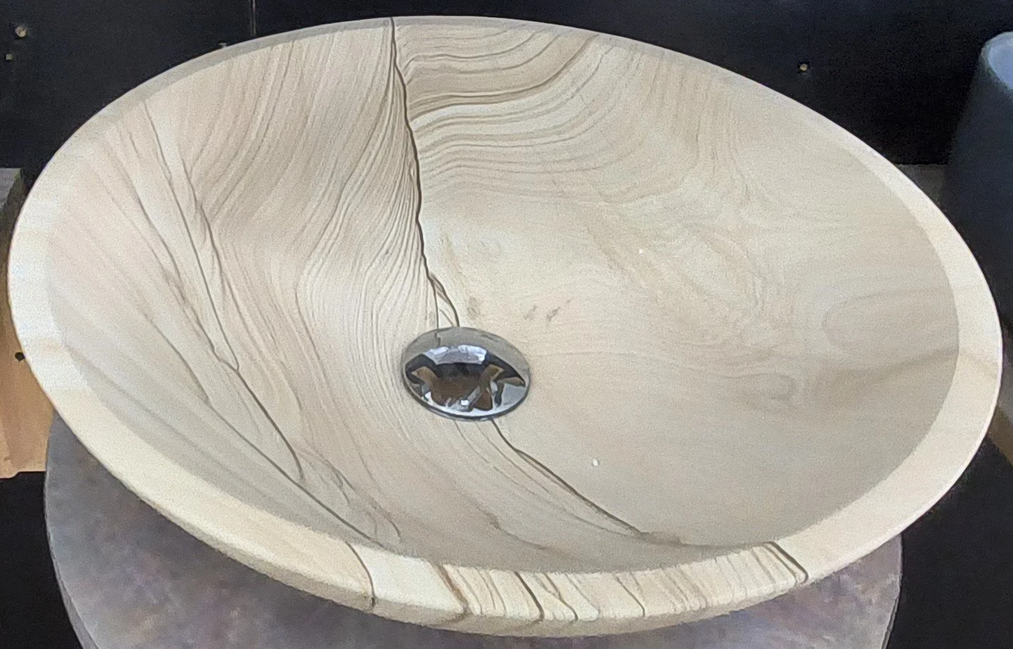 Sandstone Stone Vessel Sink 