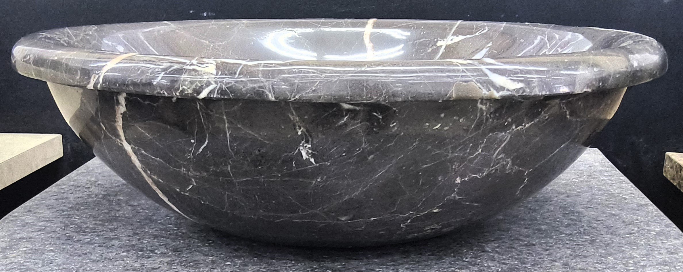 China Dark D/I Stone Vessel Sink