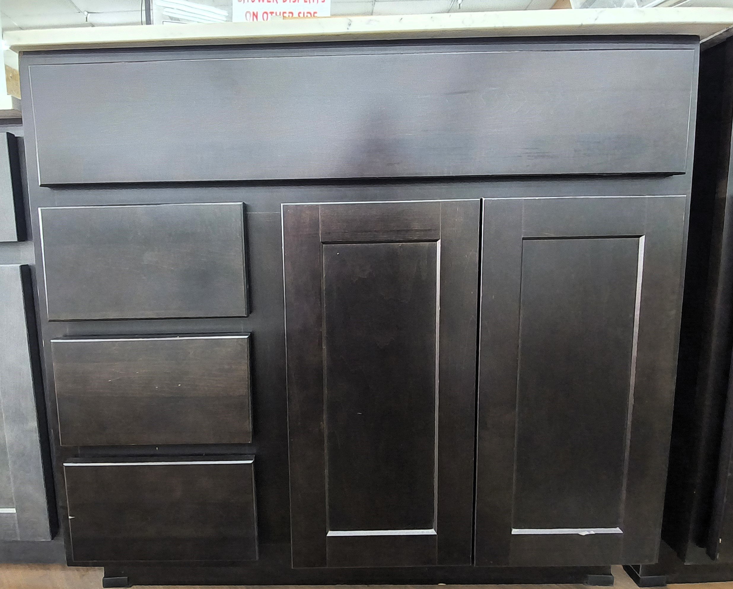 G-Town Onyx VBL Tall Finished Vanity