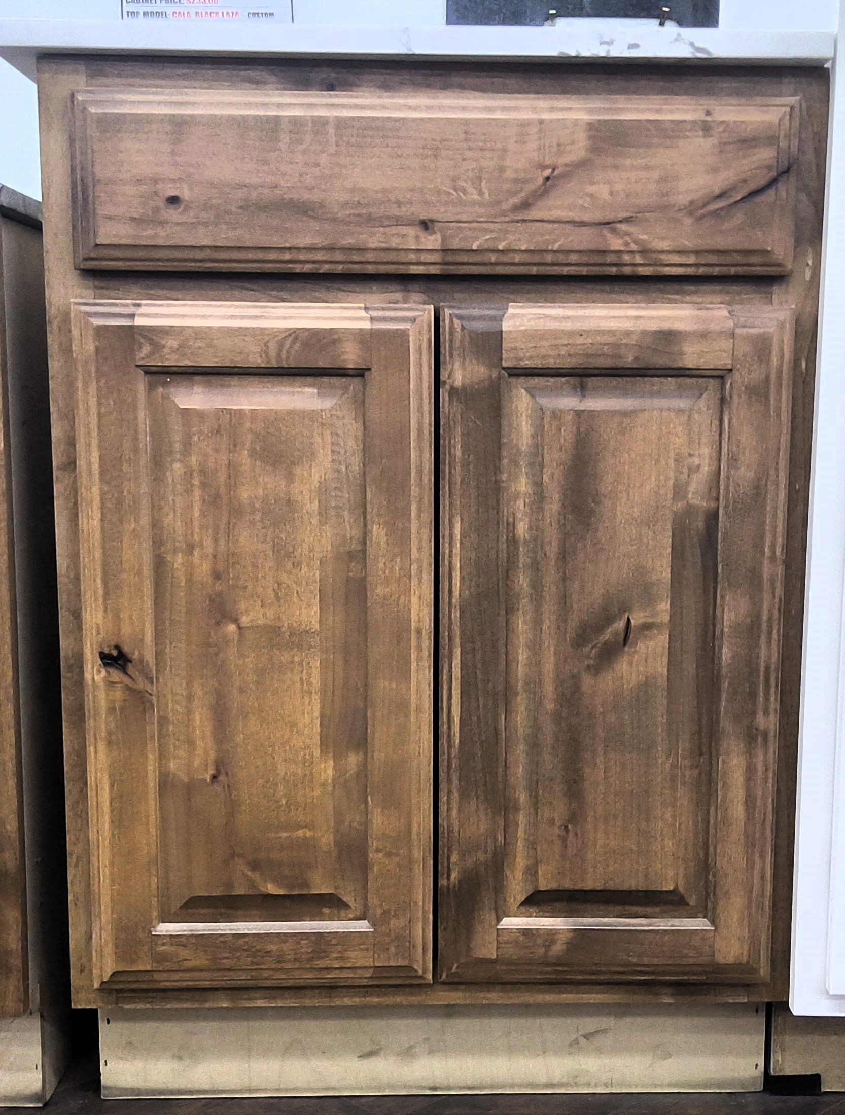Golden Harvest Stained VSB Tall Finished Vanity Stained