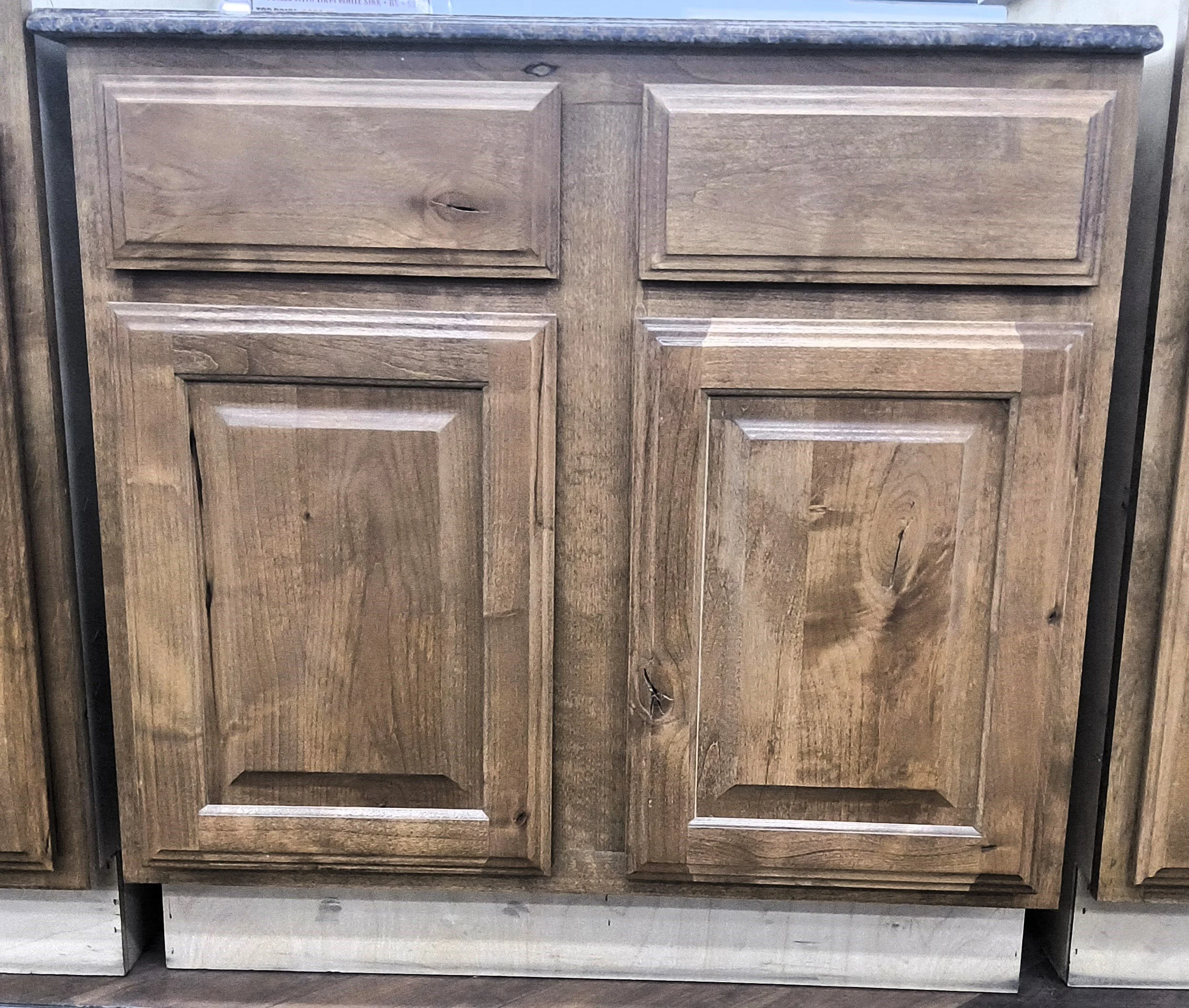 Golden Harvest Stained VSB Short Unfinished Vanity
