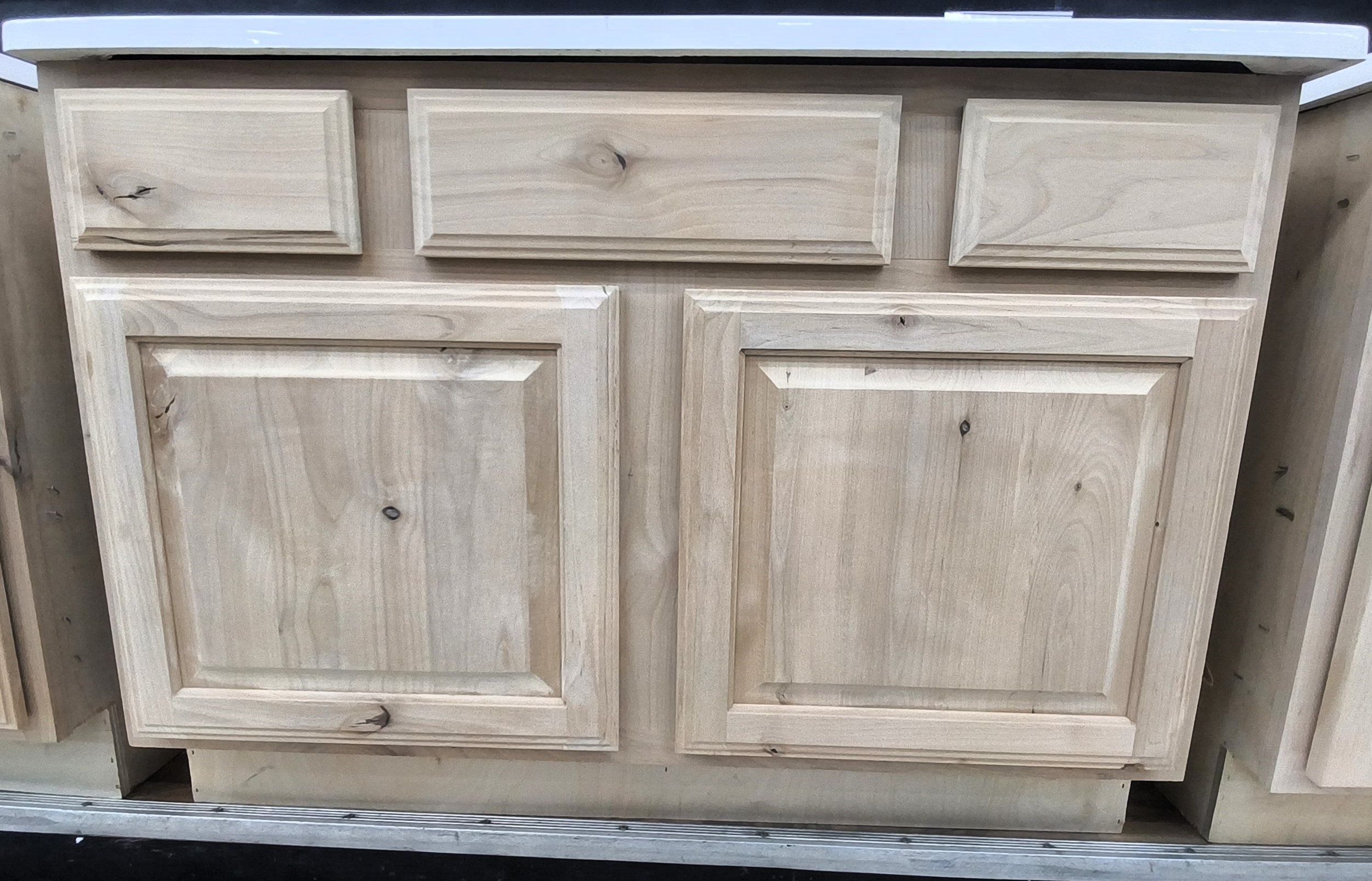 KCI Knotty Alder CVSB Short Unfinished Vanities