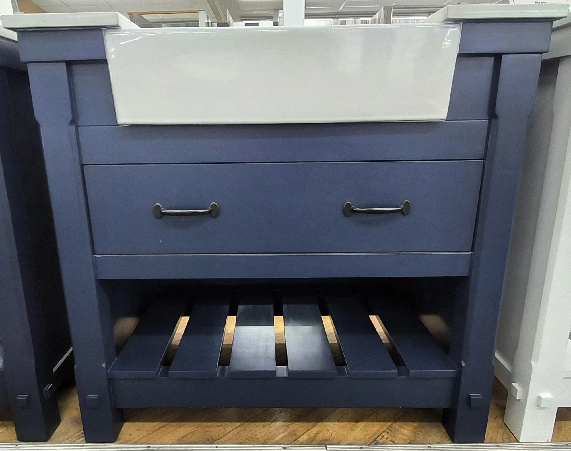 Navy Blue Small Farmington HT9313 Combo Vanity