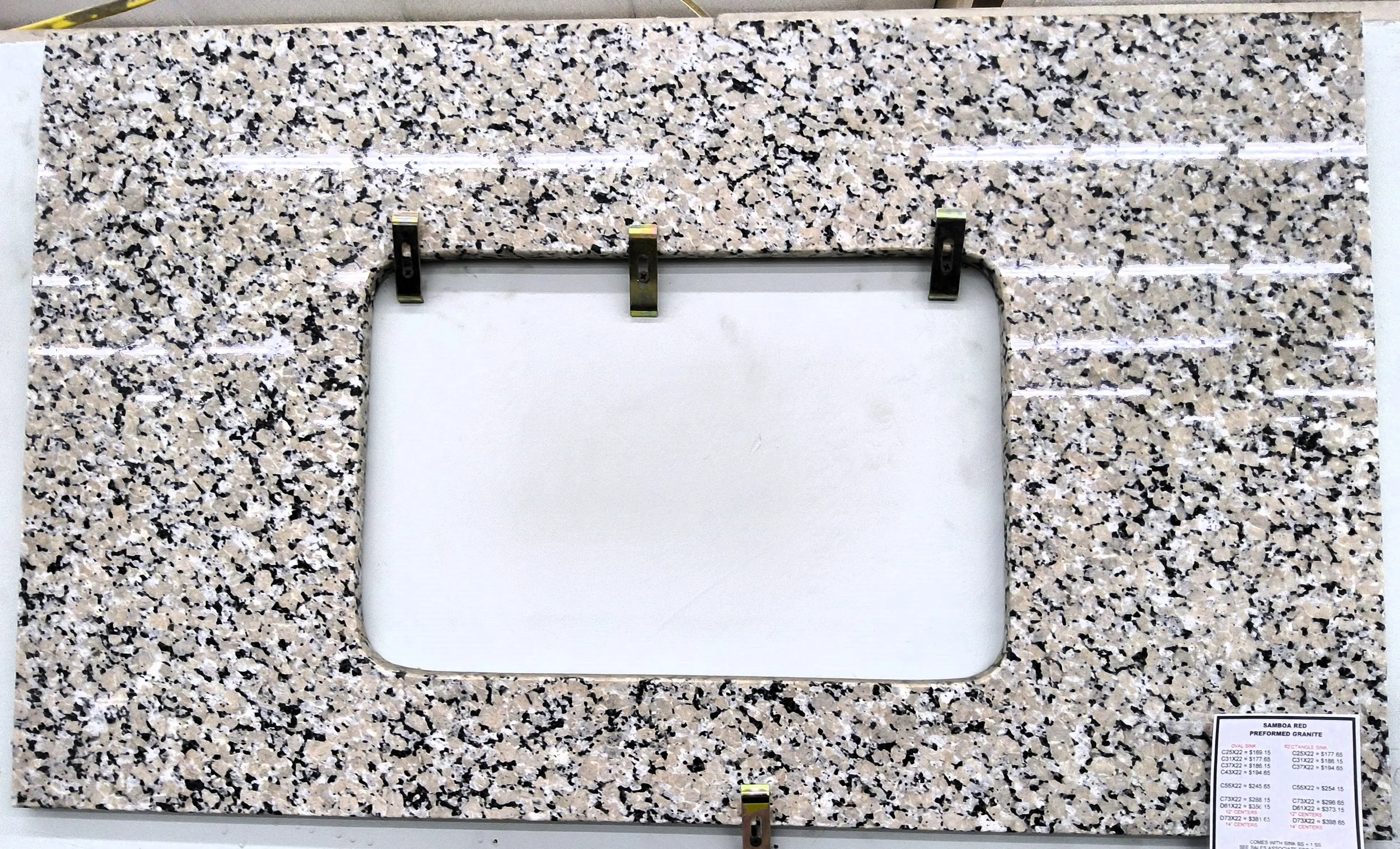 Samboa Red Rectangle &amp; Oval Sinks