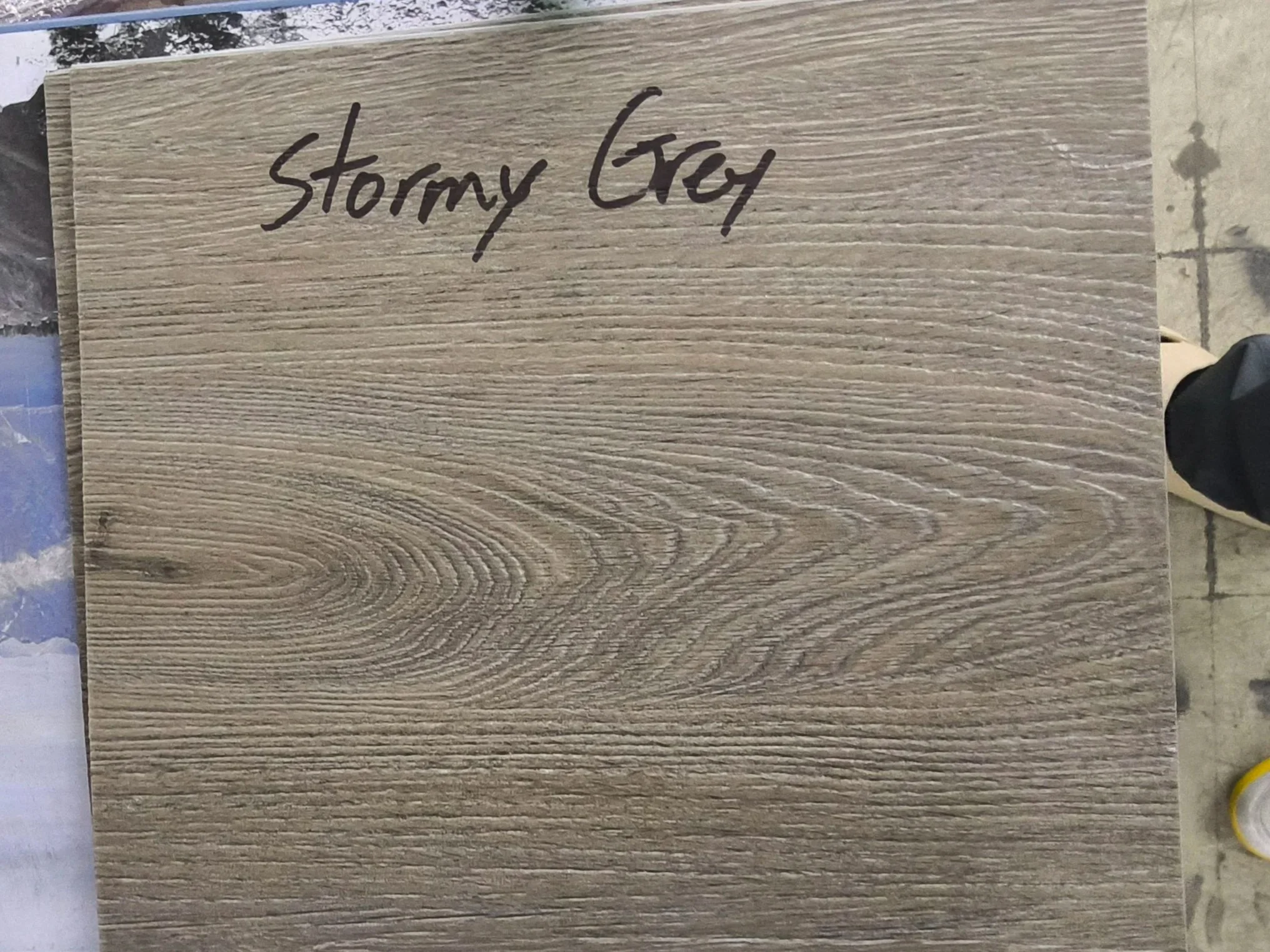 Stormy Grey Vinyl Flooring
