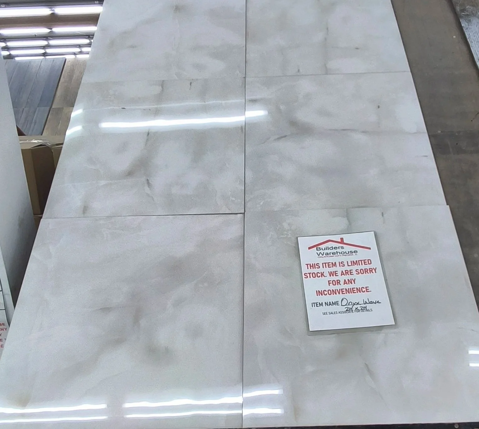 Onyx Wave Grade-A Porcelain Flooring