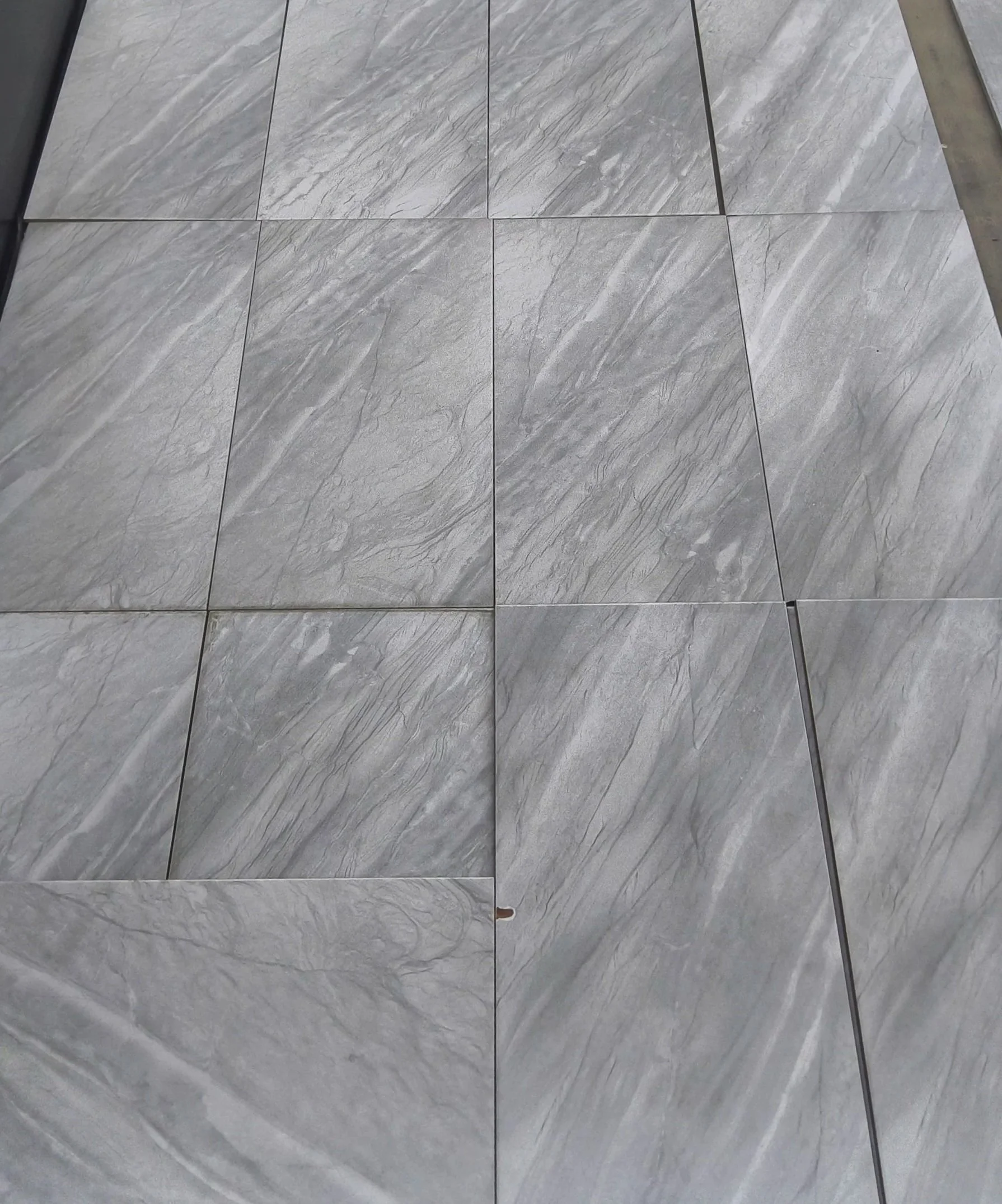 Borgata Silver Grade-A Porcelain Flooring