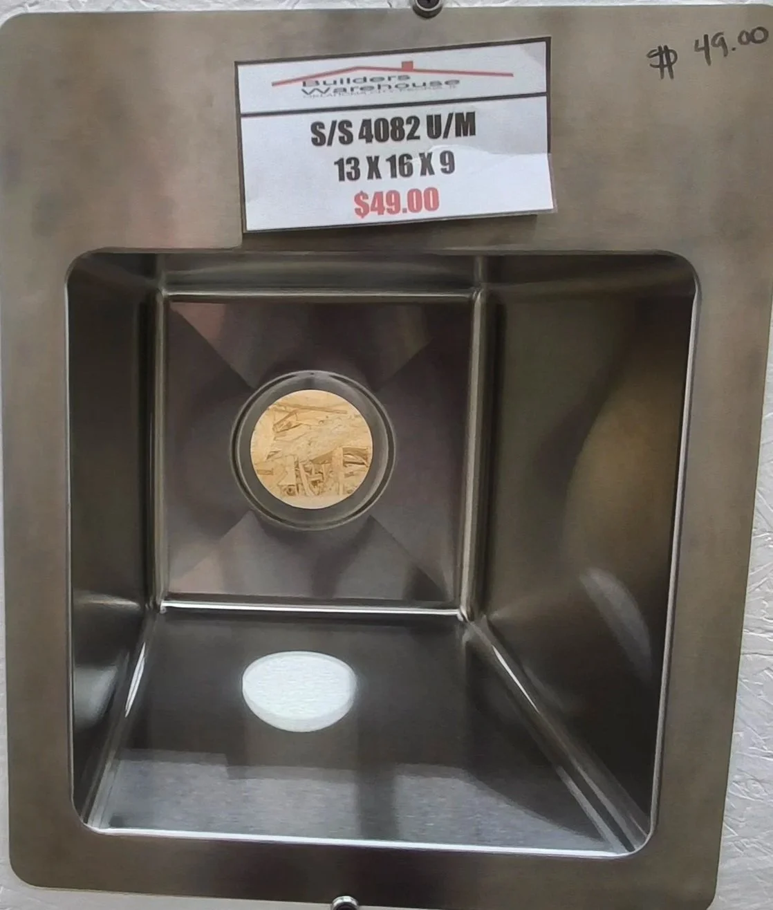 4082 Stainless Steele Undermount Sink 