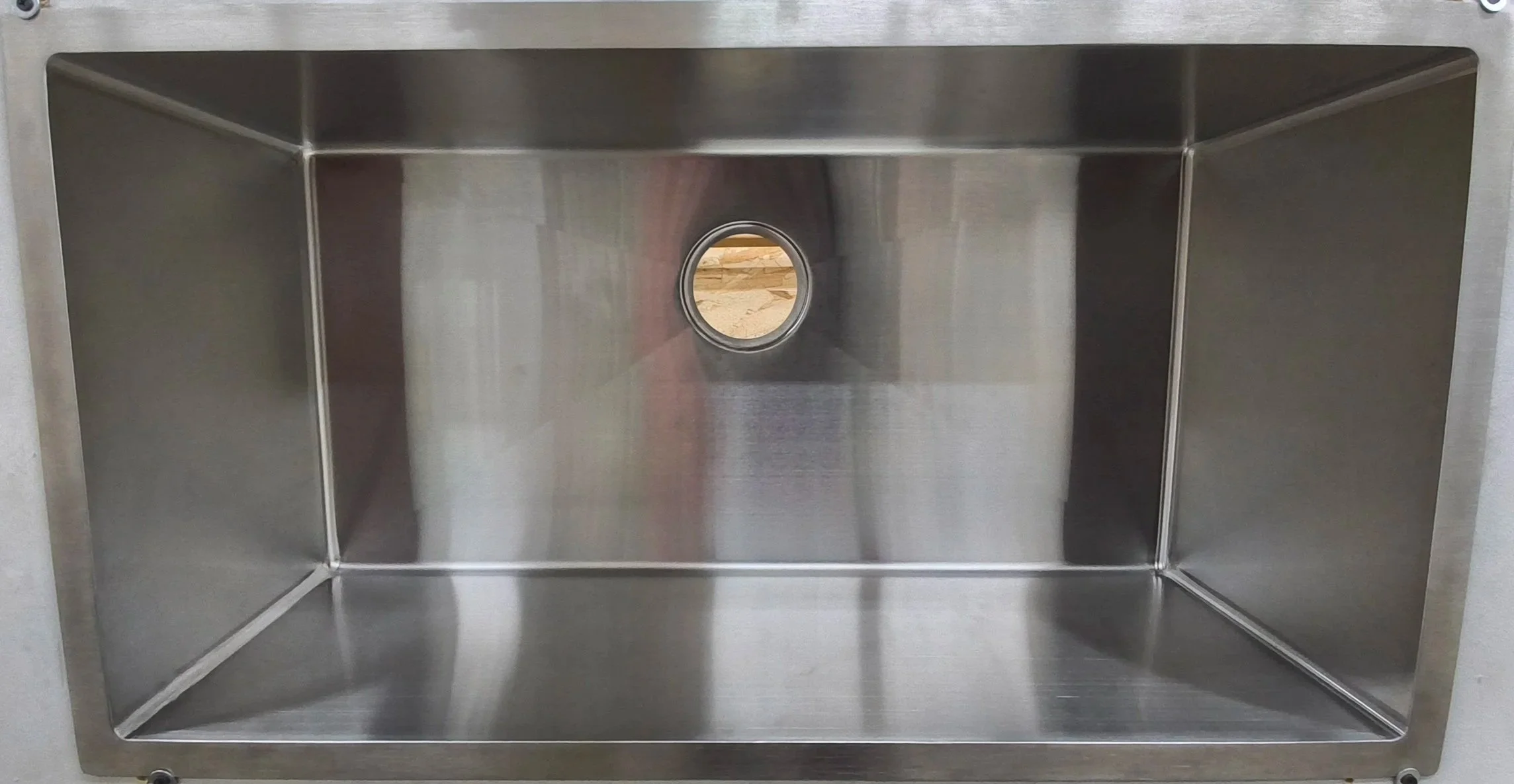 AS297 Single Bowl 3318 Stainless Steele Undermount Sink 