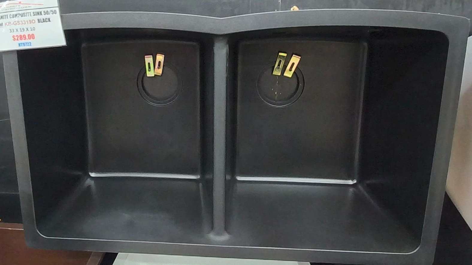 50/50 KB-GS3319D Granite Composite Undermount Sink