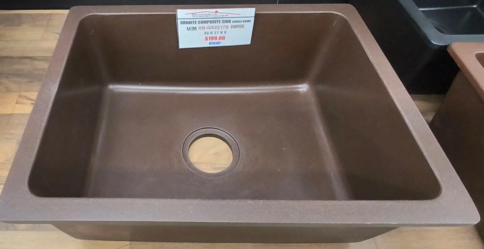 Single Bowl KBGS Granite Composition Undermount Sink