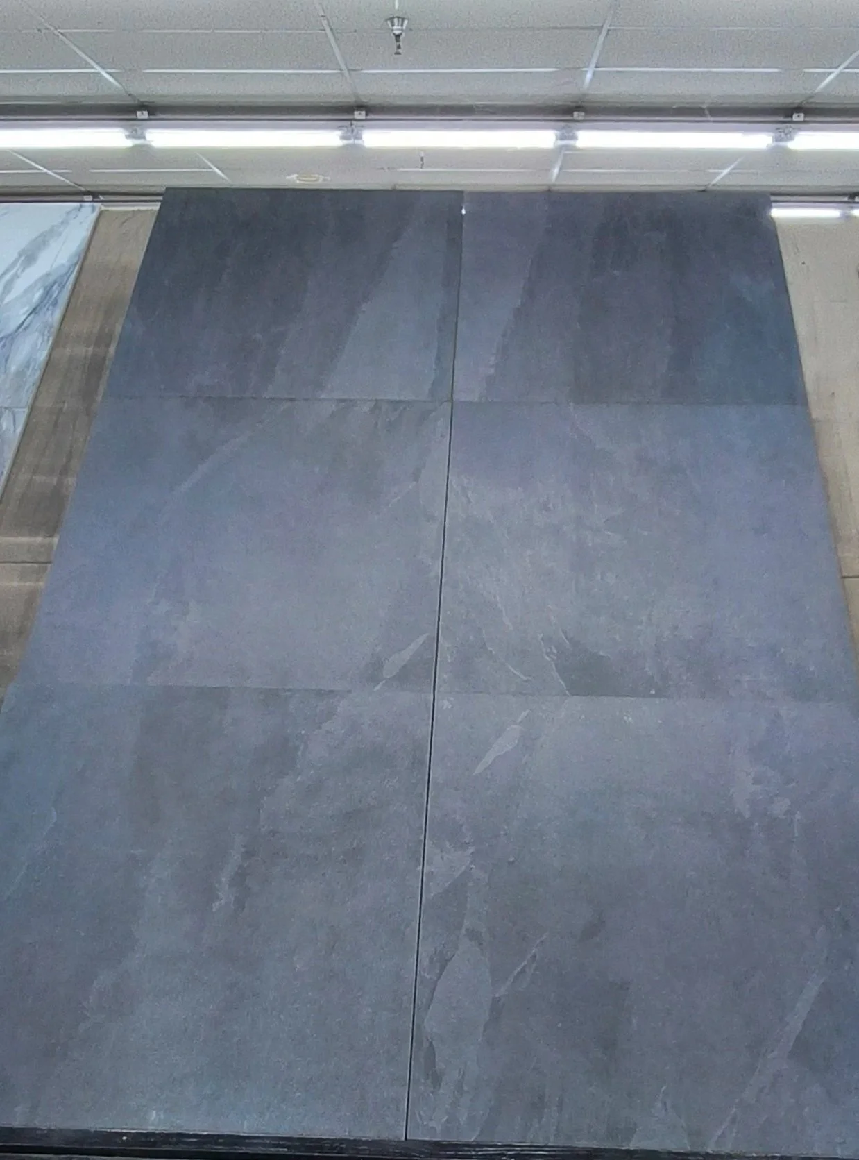 Net-Zero Lava Grade-B Porcelain Flooring