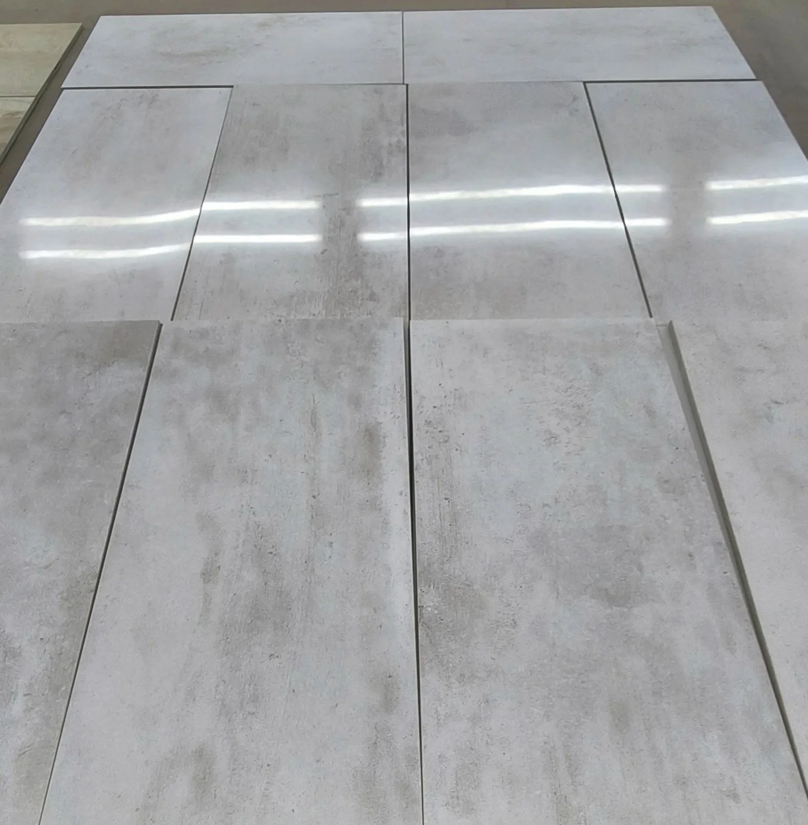 One Chalk Polis Grade-B Porcelain Flooring