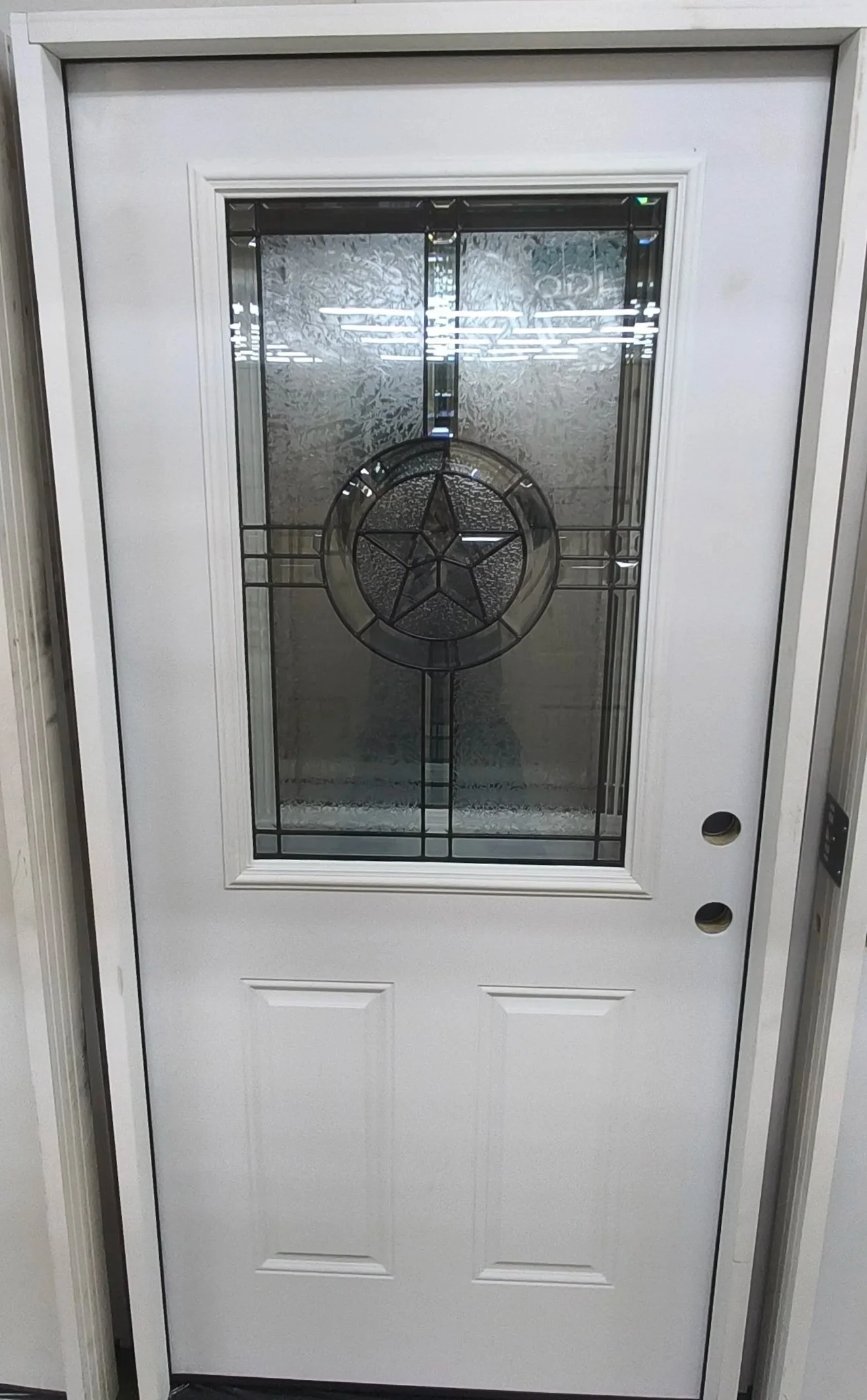 5 Star Half Decor Exterior Door Fiberglass