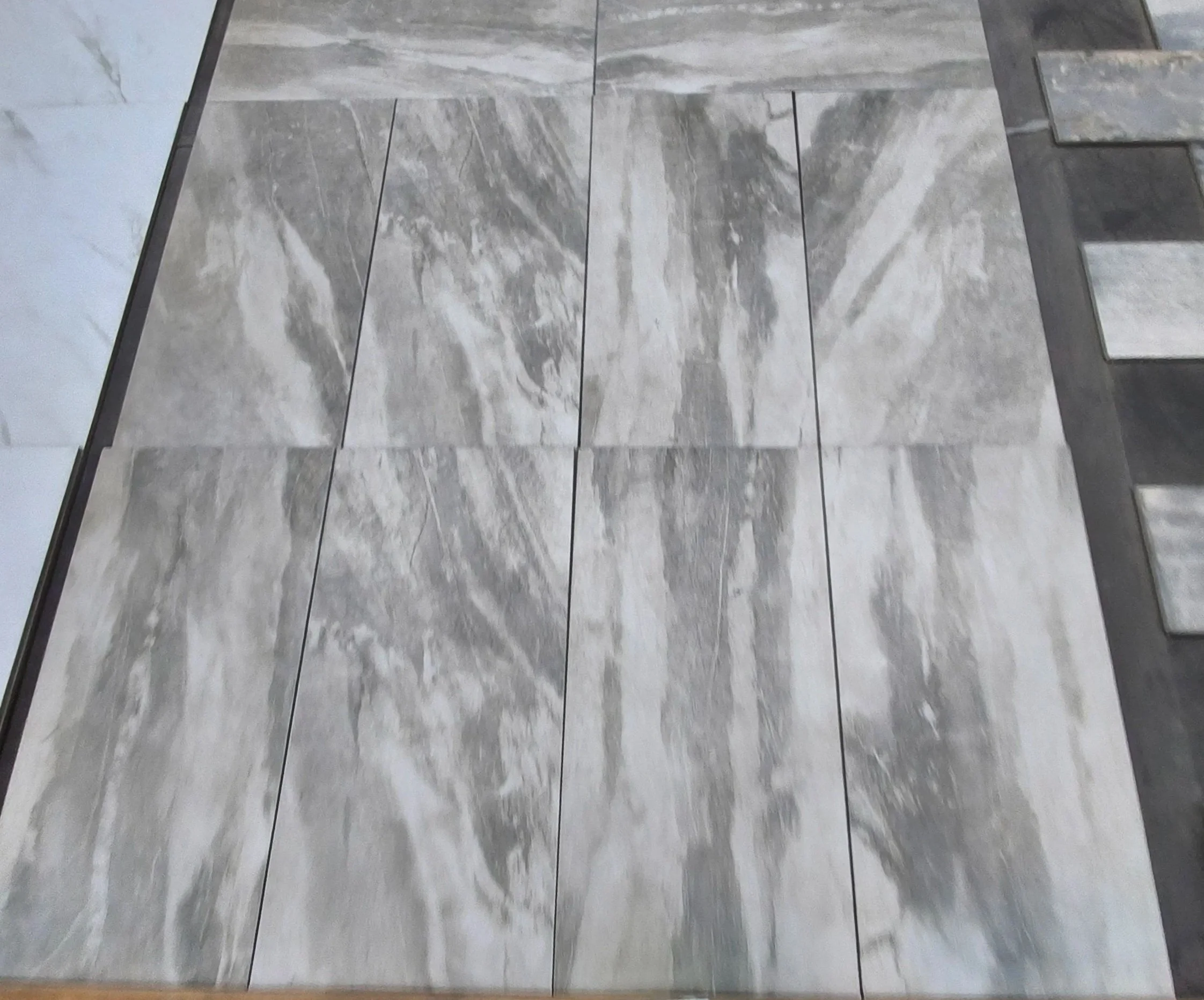 Ashland Silver Grade-A Porcelain Flooring