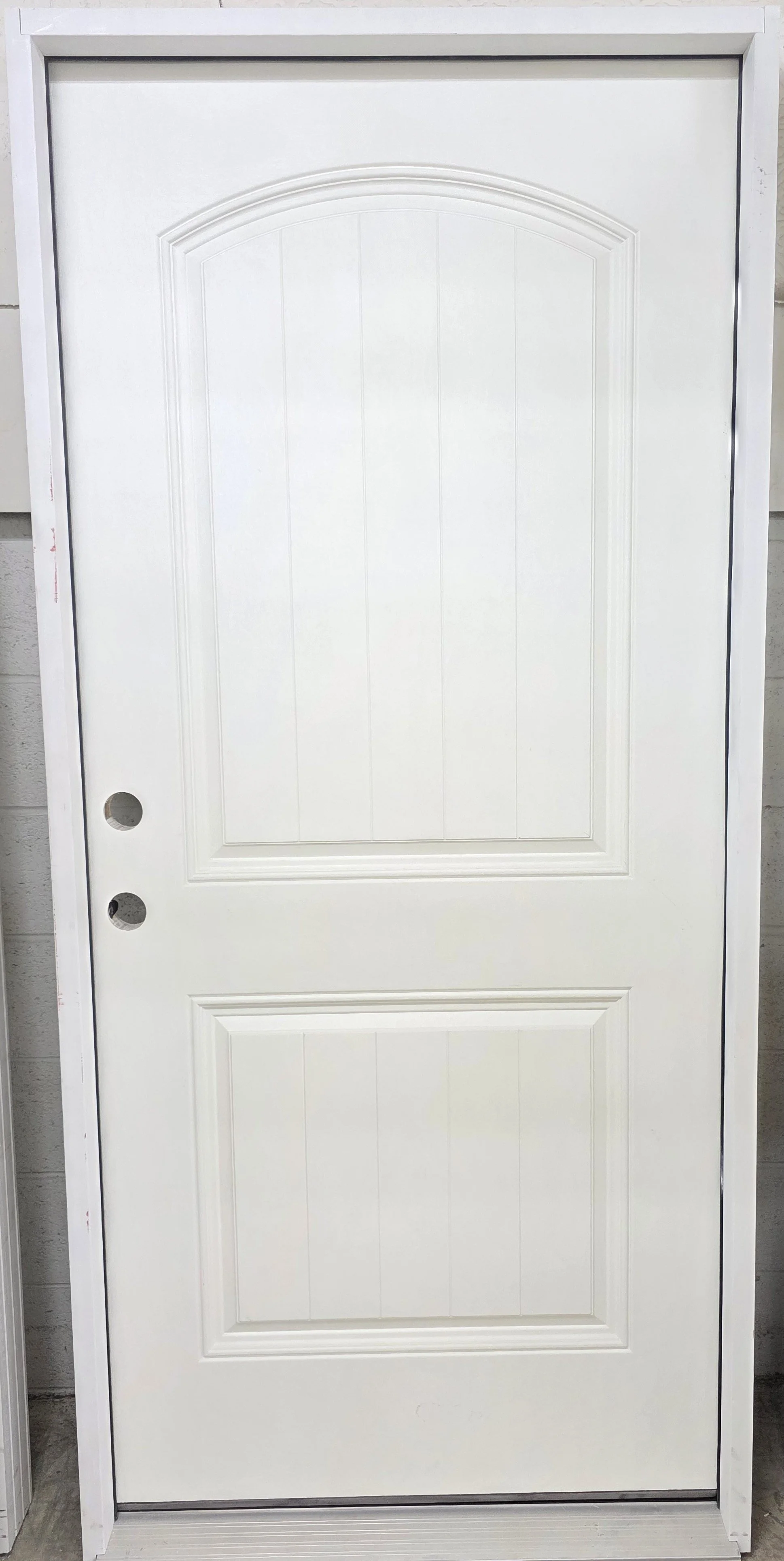Ext Arched Dual Panel B-Grade Door