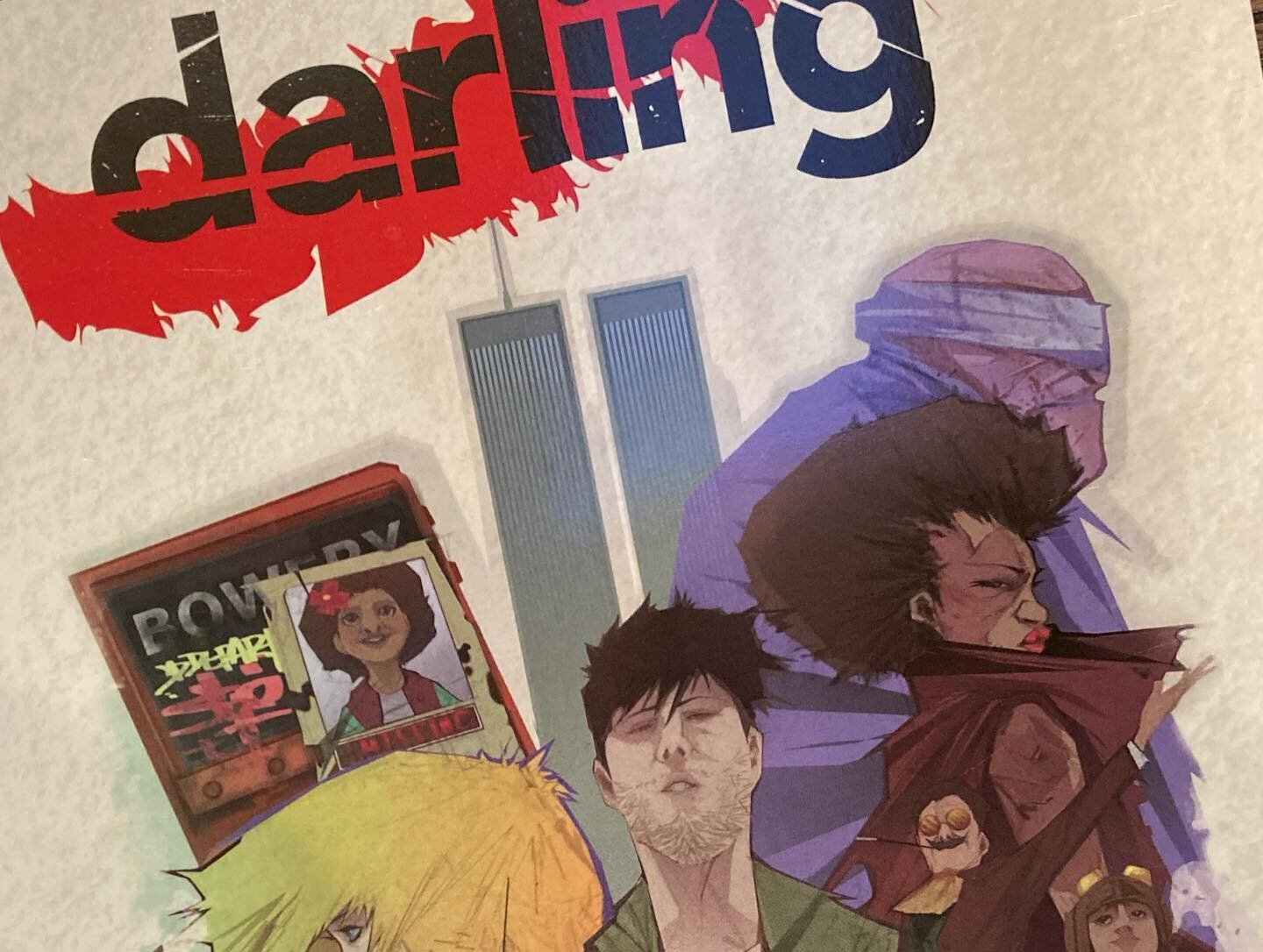 The trade paperback of Darling has finally arrived after a few shipping delays and we&rsquo;re so excited to share it with all of you. 

- 145 pages, including issues 1-4 and TONS of bonus content and early concept art.

- Actual pages from my brothe