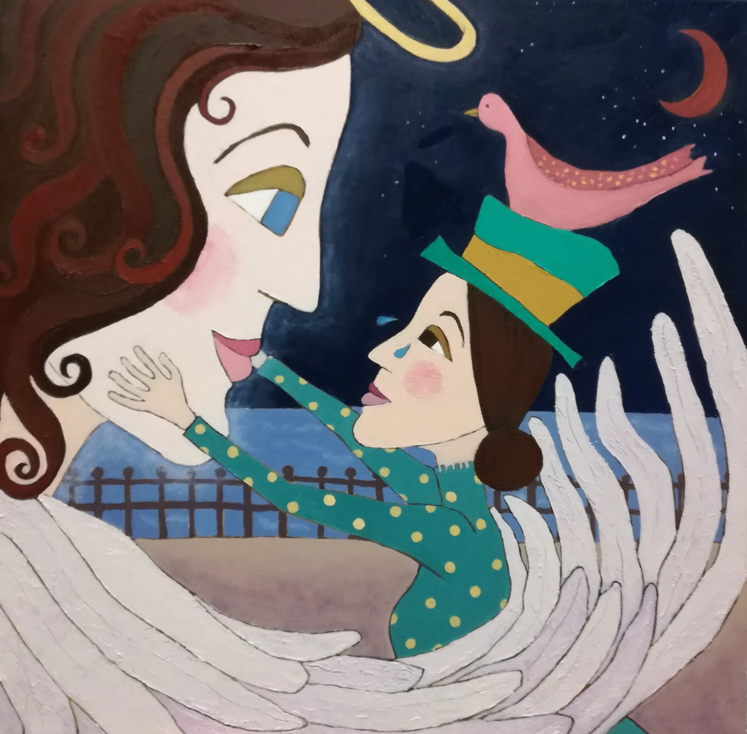Asking for help Emma Hundleby Sold 50cm x5ocm.jpg