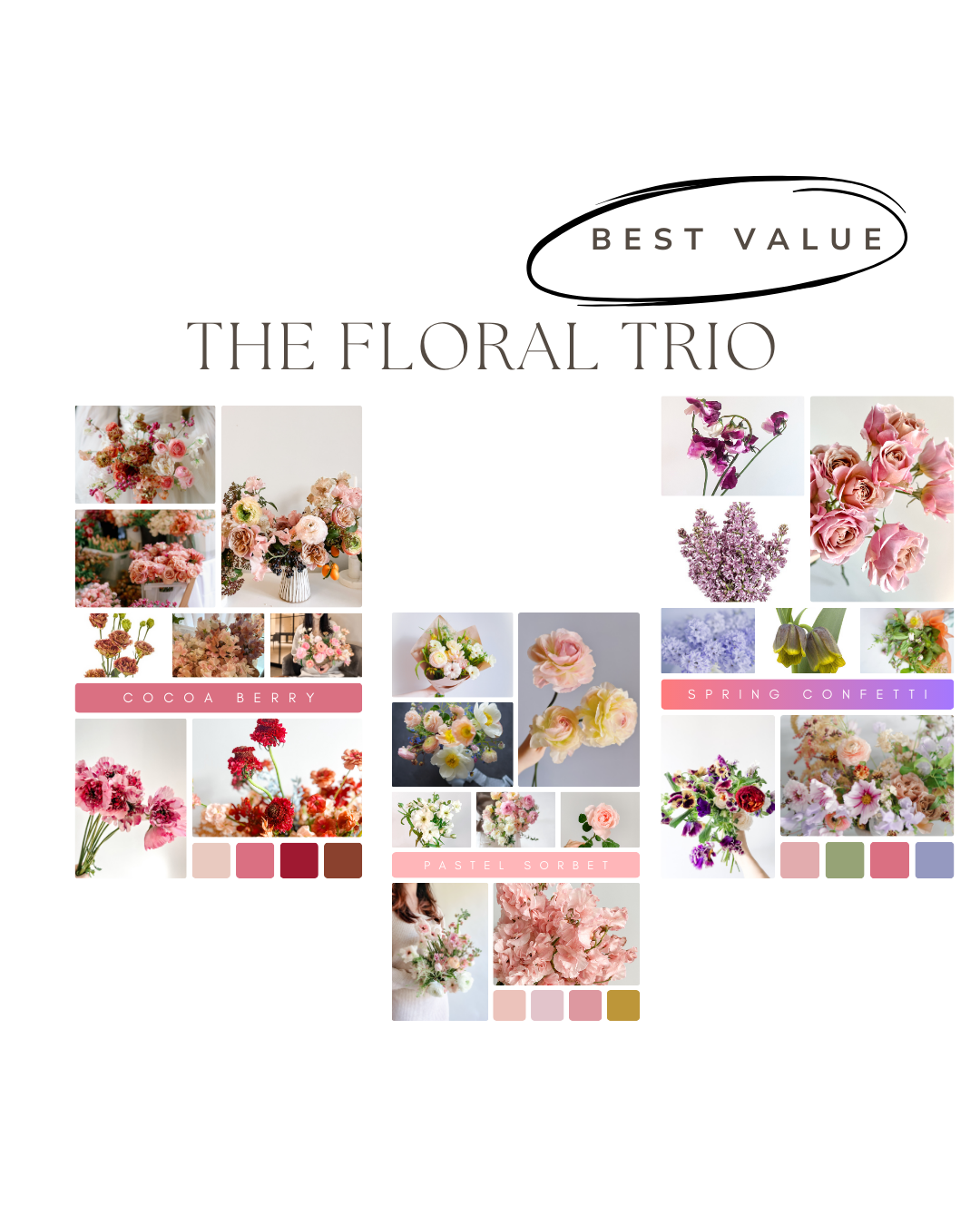 The Floral Trio