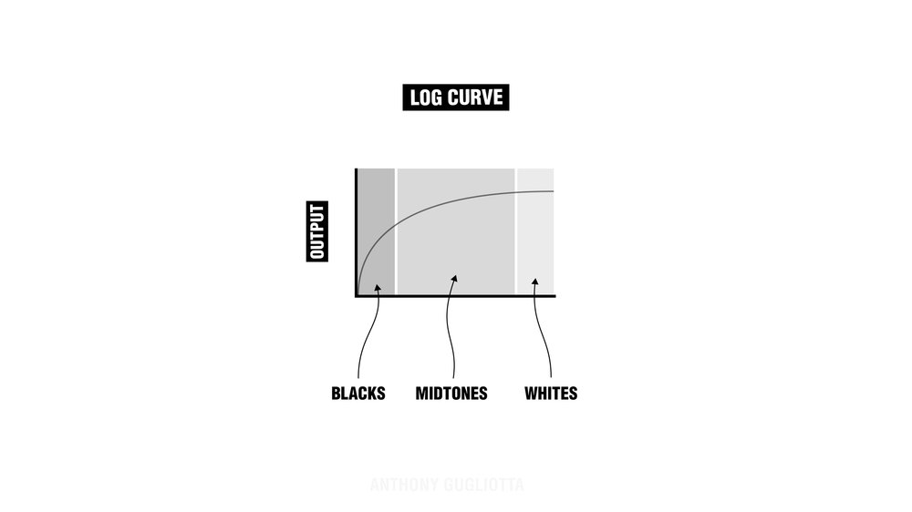 LOG Curve Input versus Output
