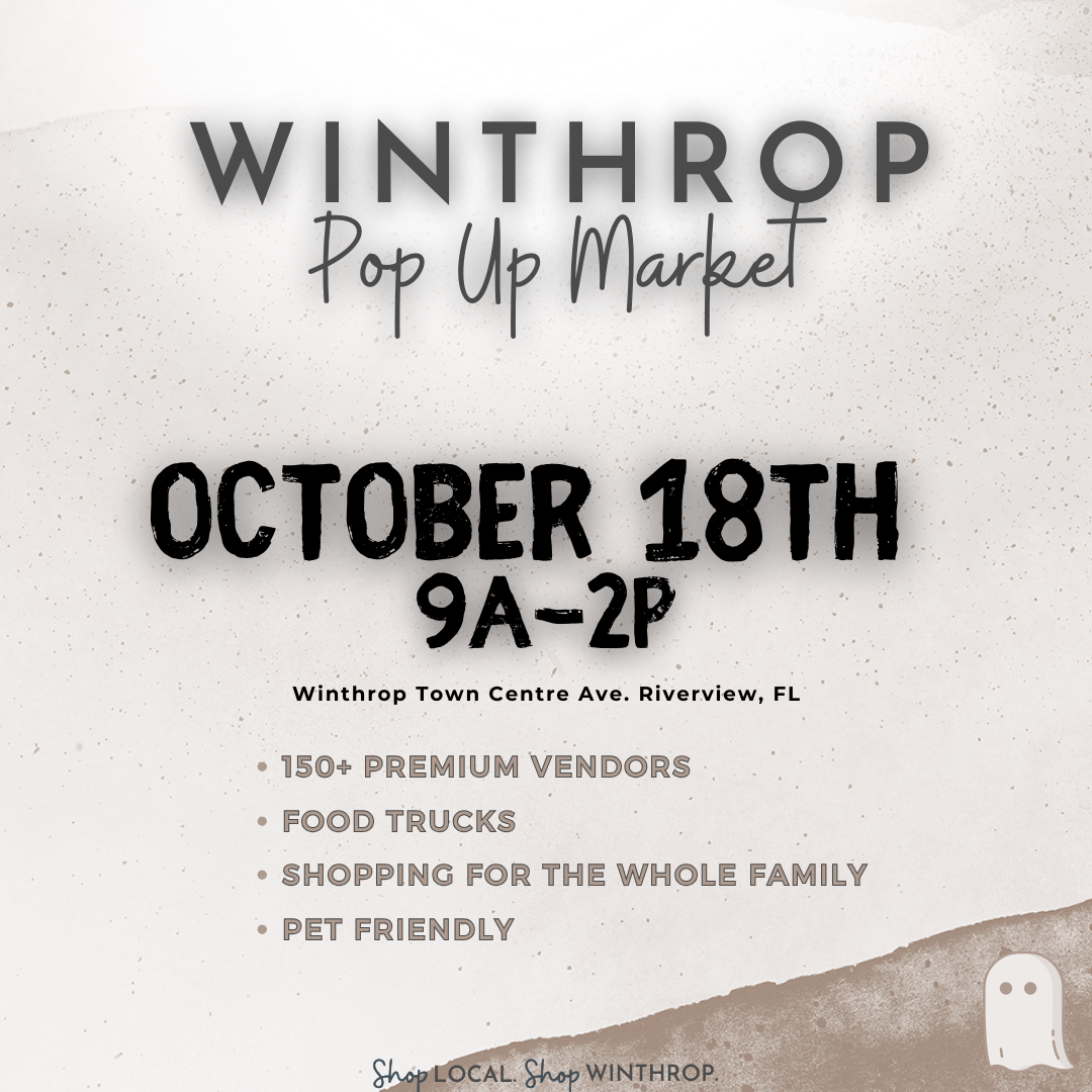 October - Pop Up Market