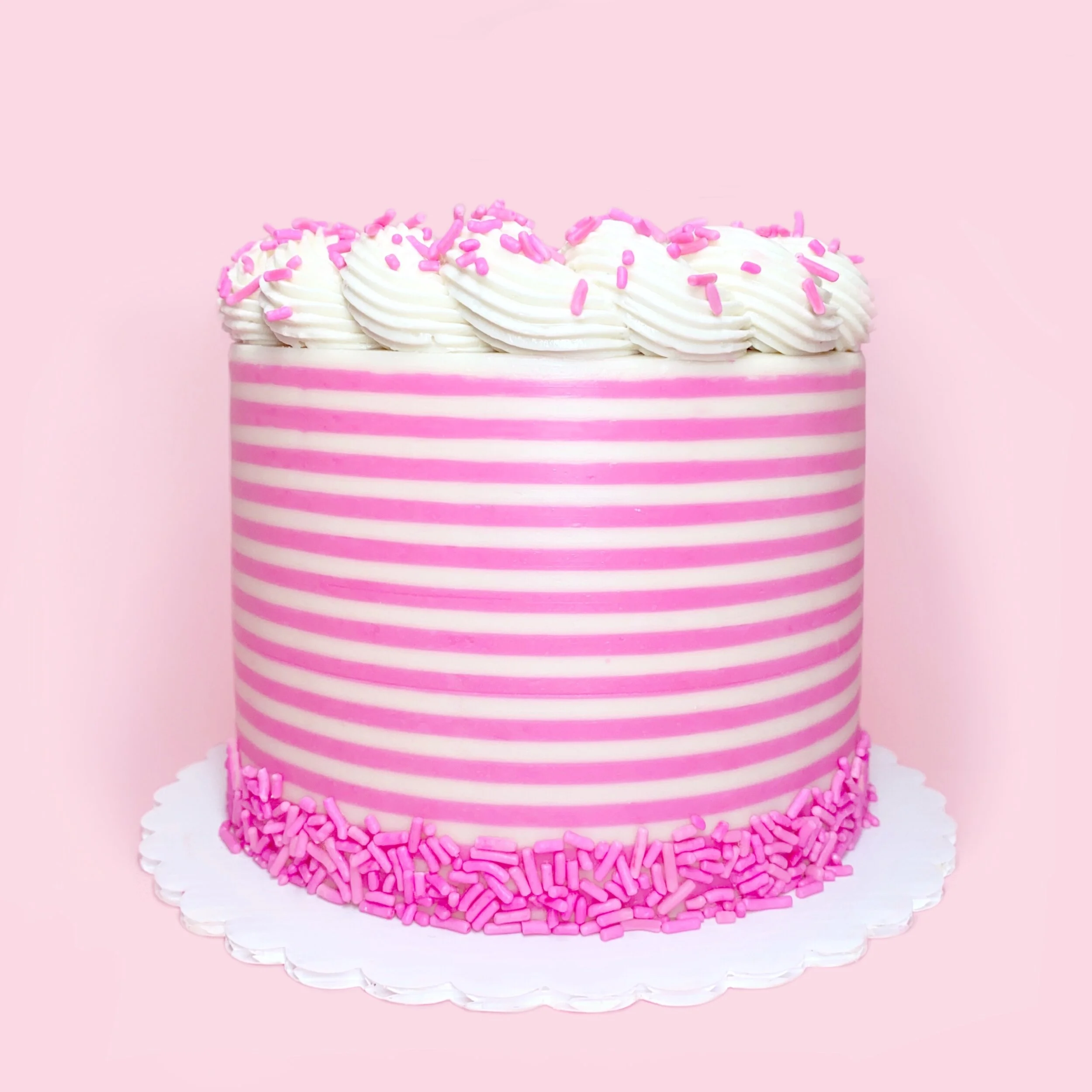 Strawberry Cream Cake