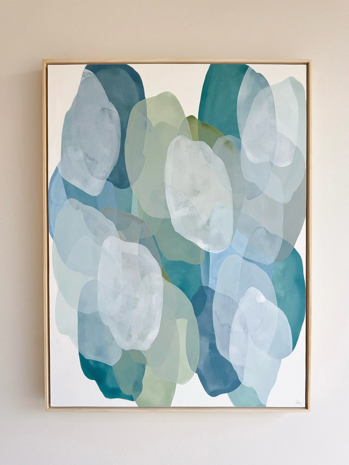 So happy to share, this piece titled &ldquo;Boogie Woogie&rdquo; |30x40| headed to her forever home in Sarasota, Florida over the weekend! And it has a great story to go along with it&hellip;

So if y&rsquo;all remember, 2.5 years ago, I attended a f