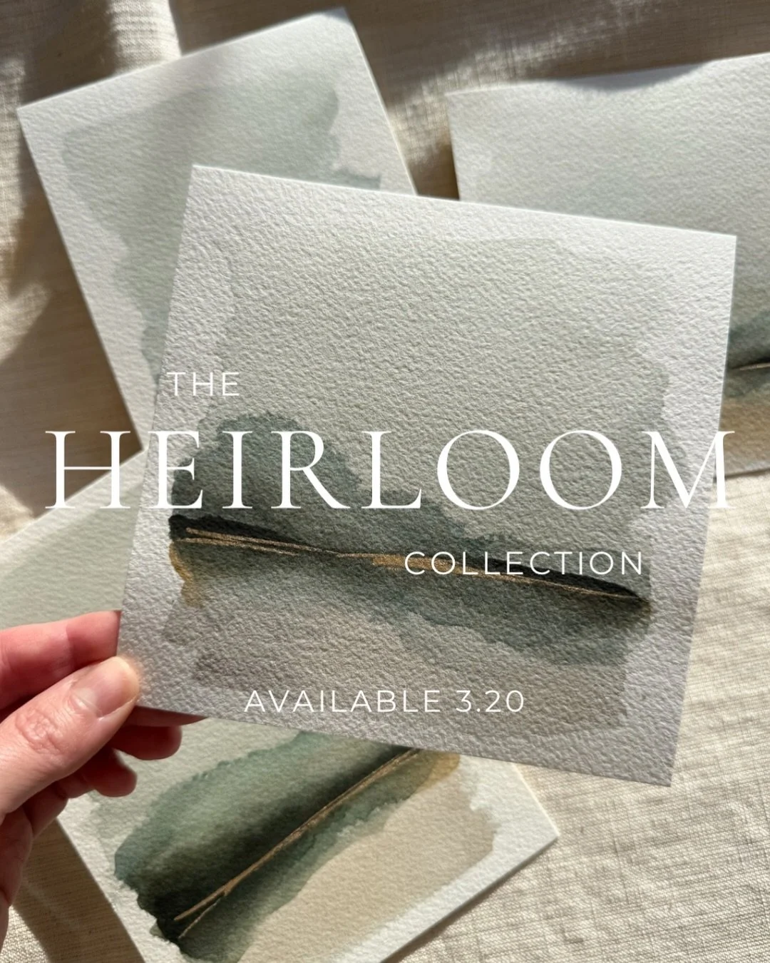 Introducing The Heirloom Collection, a series of quiet landscapes inspired by the enduring beauty of the countryside&mdash;rolling fields, soft horizons, and the stillness found in open land. Each piece created to feel timeless, discovered and cheris