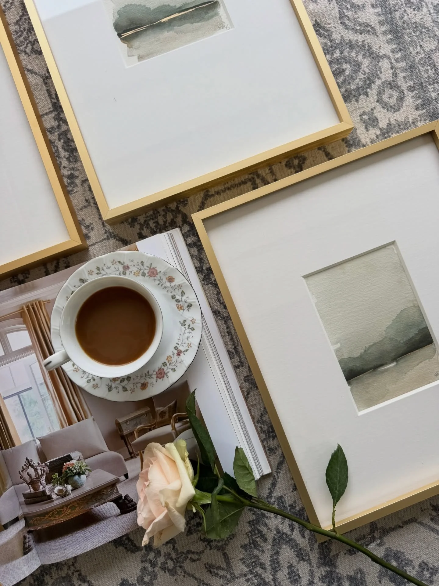 The wait is almost over! 

Just one more sleep till the new Heirloom Collection launches! These pieces are so dear to my heart. And I cannot wait to share them all with you! 

The Heirloom Collection, quiet countryside landscapes inspired by open fie