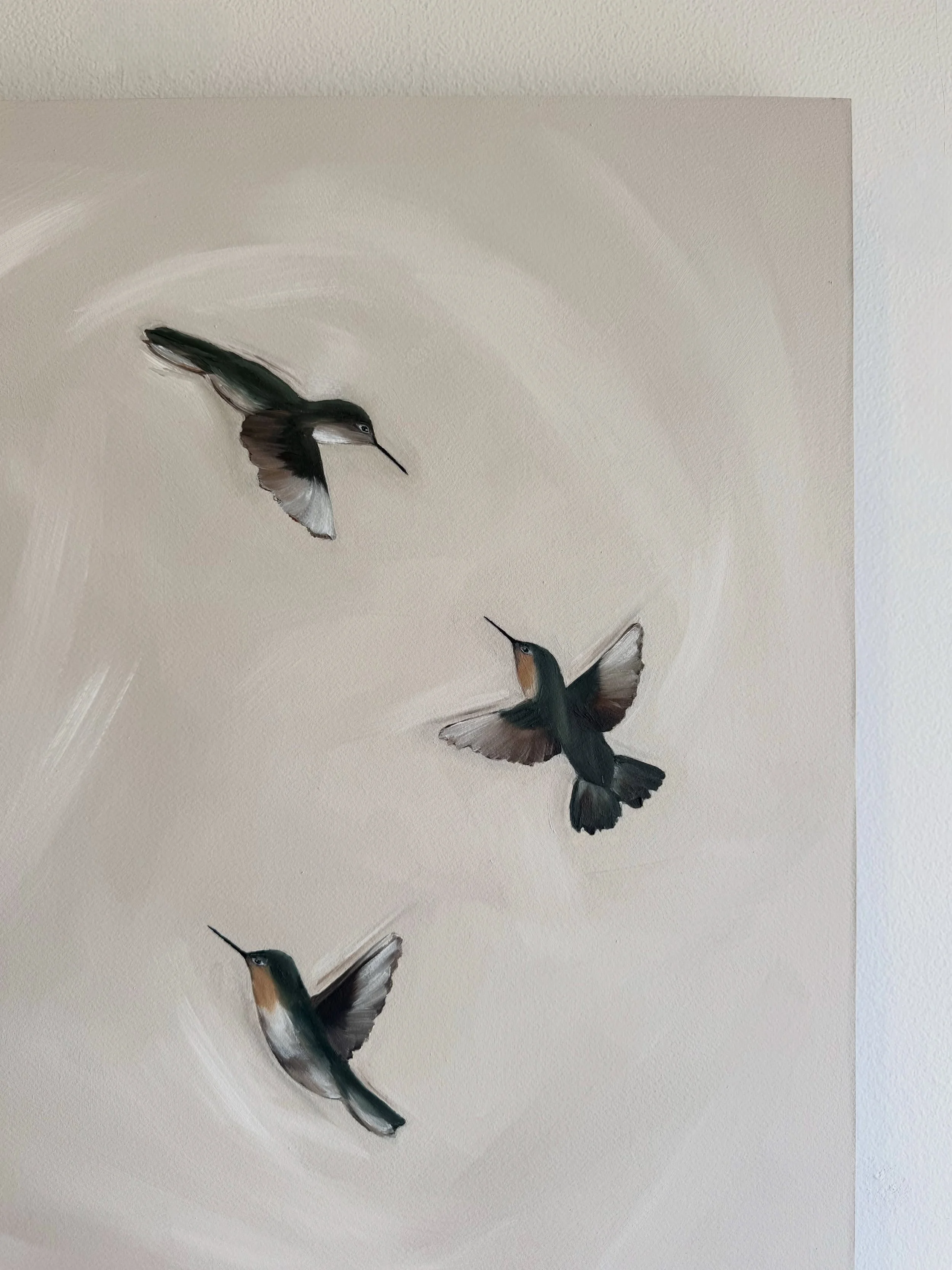Goodbye September. Hello October.🤍

Fall has finally arrived, which is my absolute favorite season. 🍂

From painting my largest hummingbird commission yet (reveal coming soon), new transferware pieces that found a place in my heart and that I&rsquo